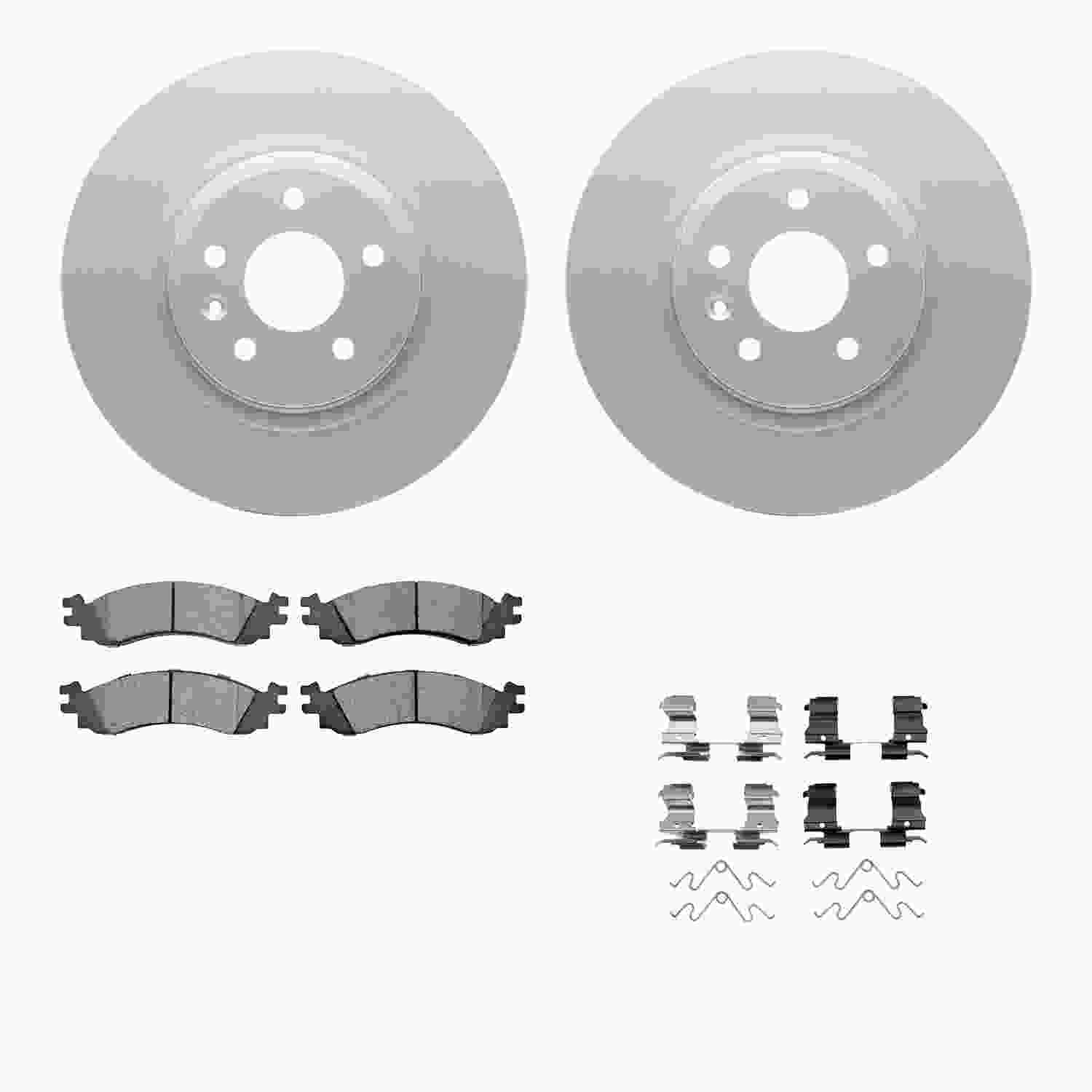 Dynamic Friction Company Disc Brake Kit 4512-99047