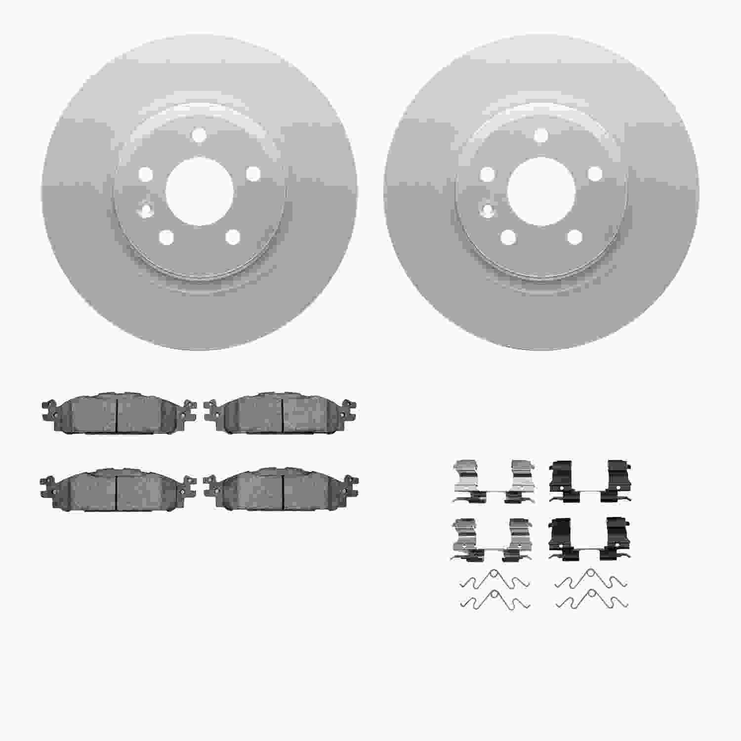 Dynamic Friction Company Disc Brake Kit 4512-99049