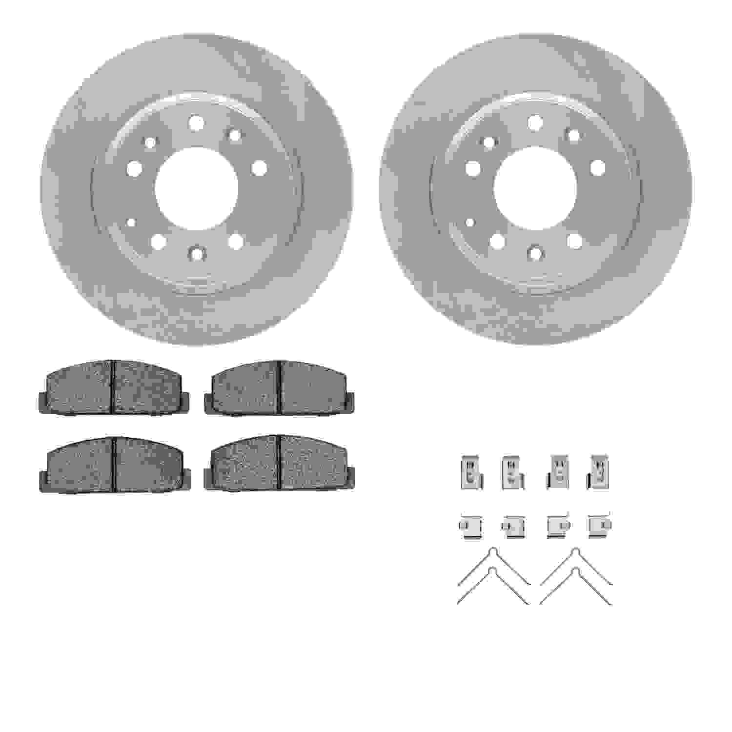 Dynamic Friction Company Disc Brake Kit 4512-99052