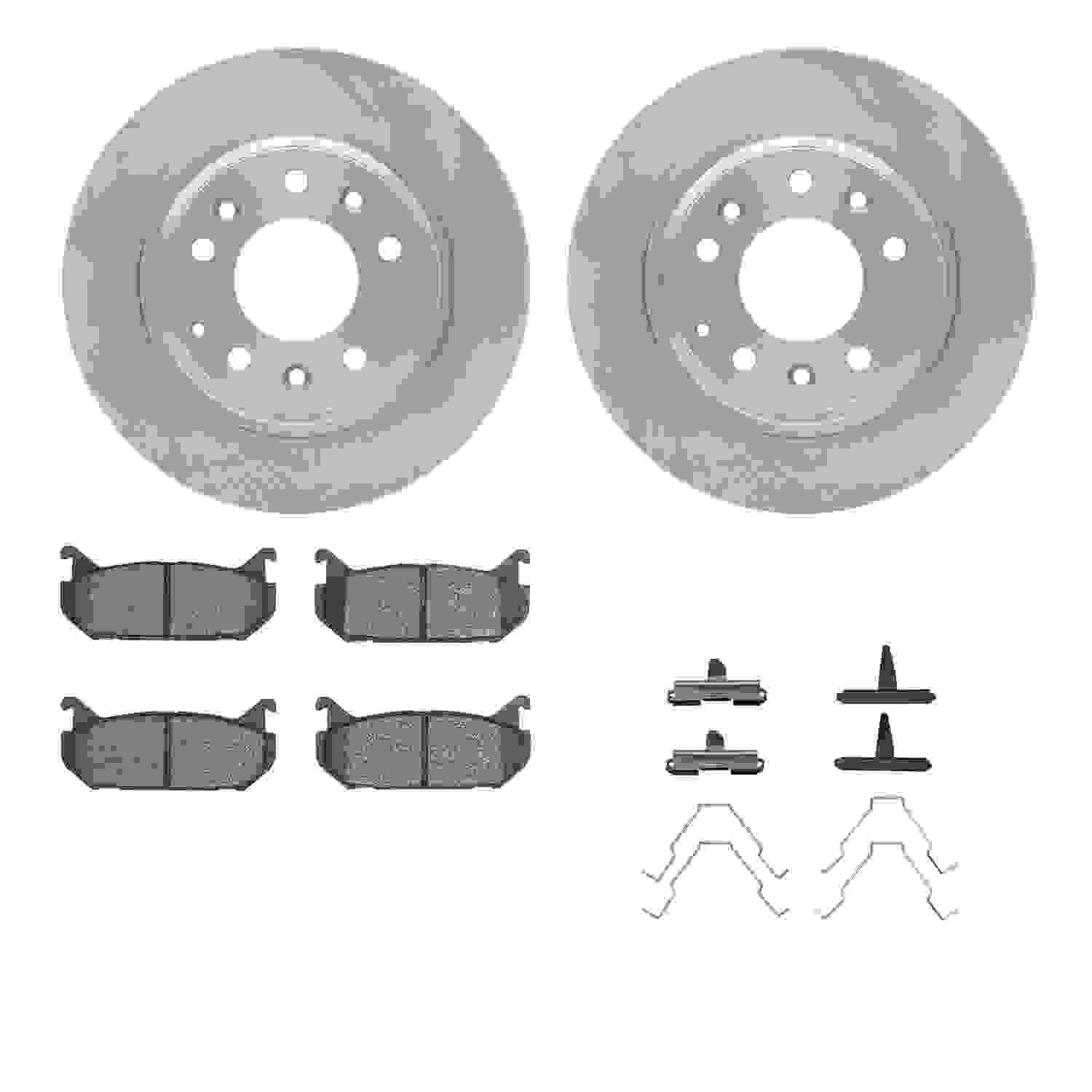 Dynamic Friction Company Disc Brake Kit 4512-99053