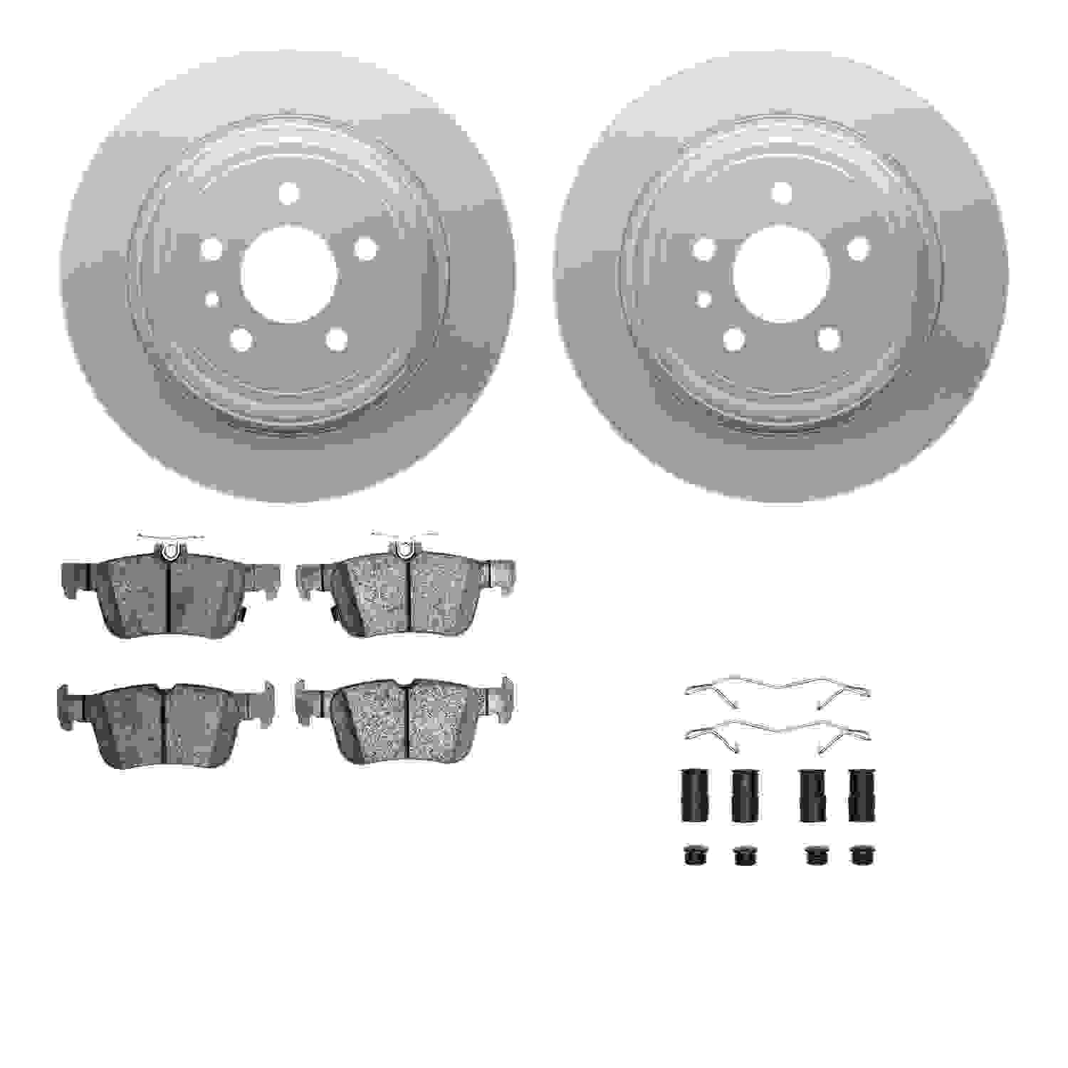 Dynamic Friction Company Disc Brake Kit 4512-99070