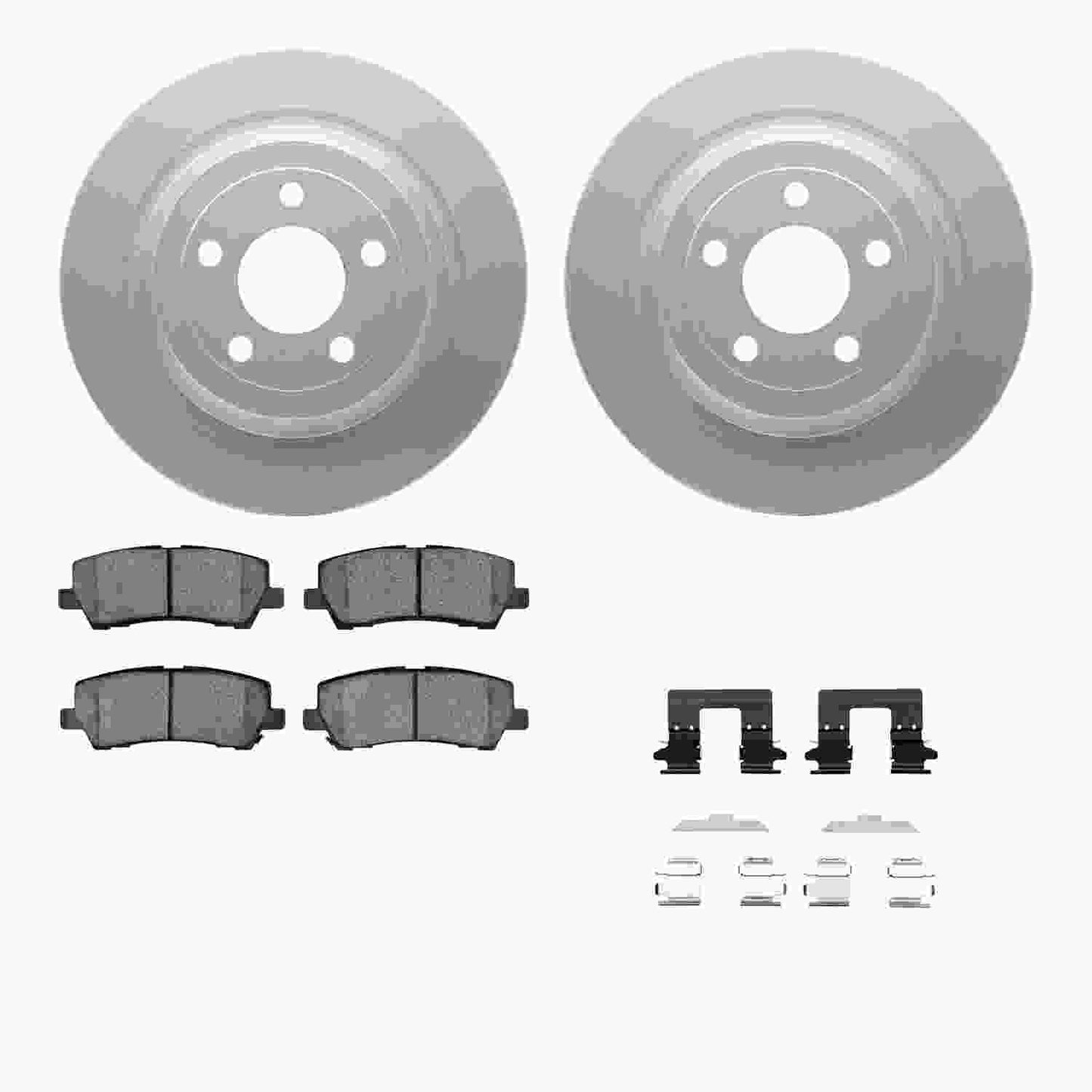 Dynamic Friction Company Disc Brake Kit 4512-99075