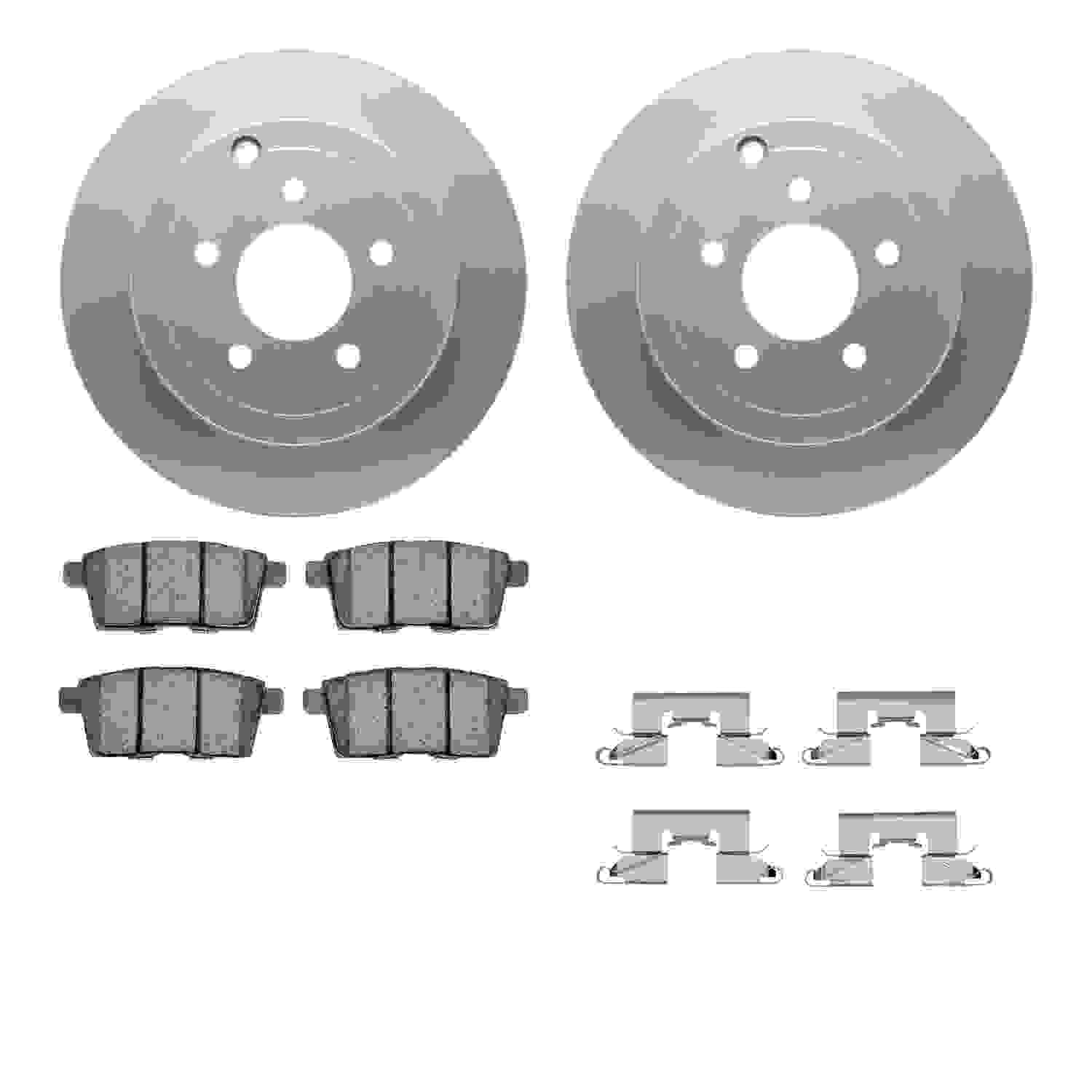 Dynamic Friction Company Disc Brake Kit 4512-99090