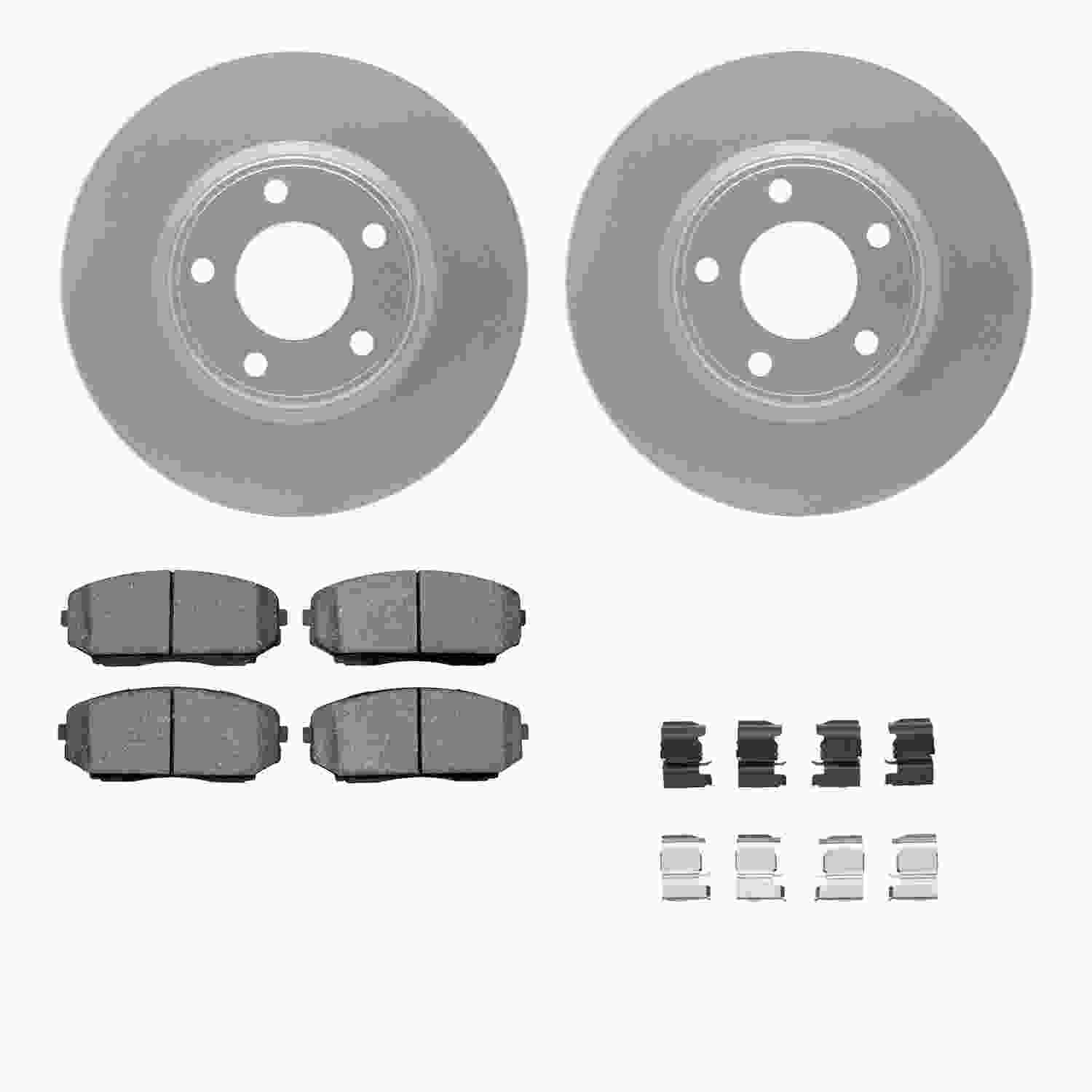 Dynamic Friction Company Disc Brake Kit 4512-99091