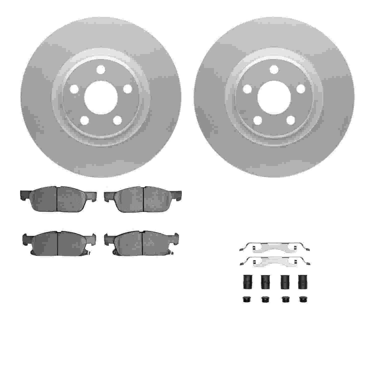 Dynamic Friction Company Disc Brake Kit 4512-99100