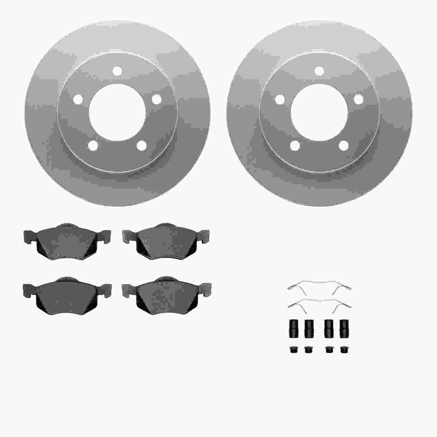 Dynamic Friction Company Disc Brake Kit 4512-99157