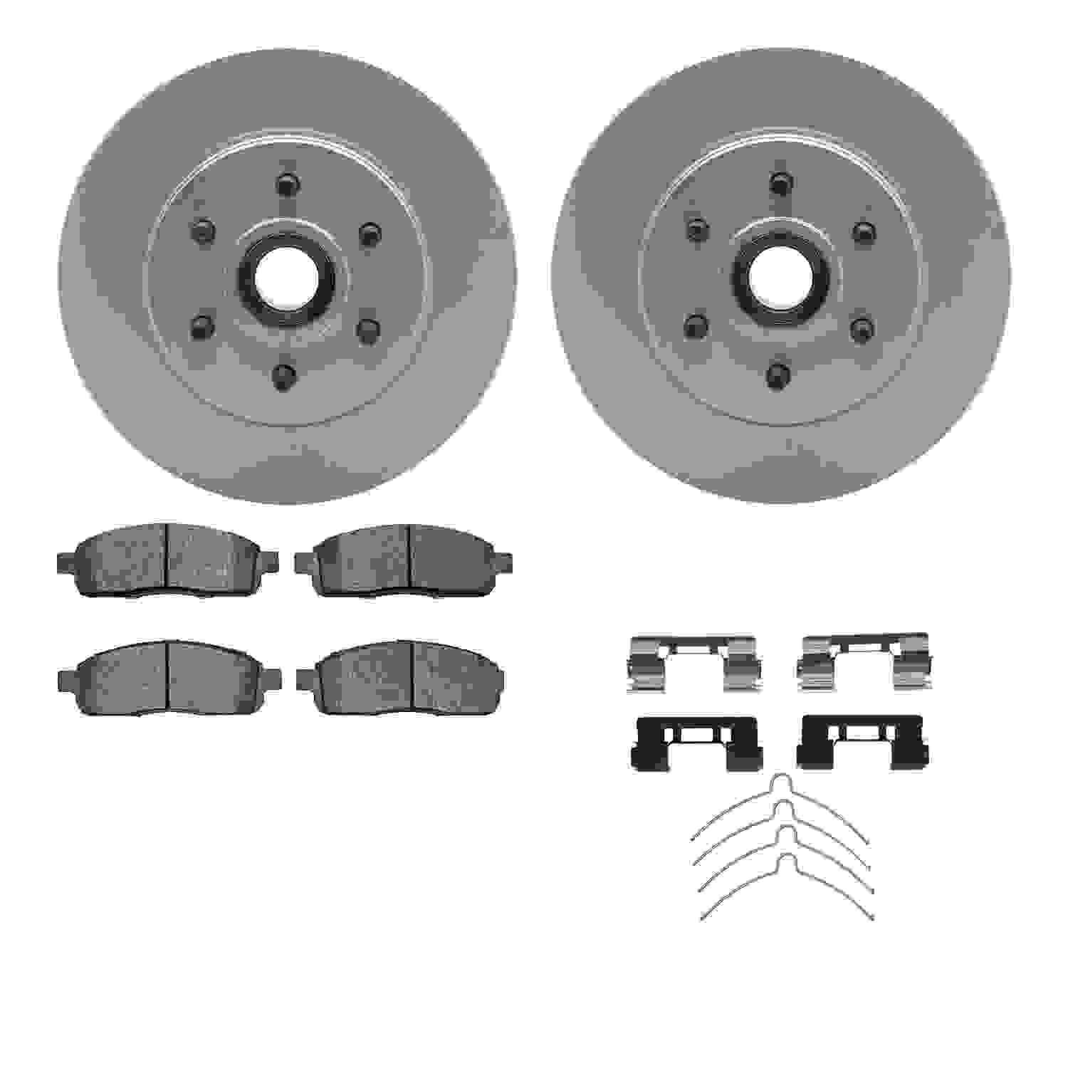 Dynamic Friction Company Disc Brake Kit 4512-99167