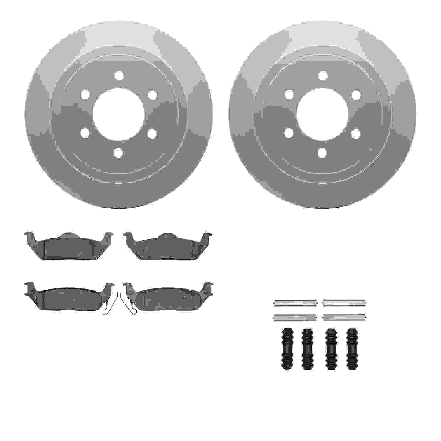 Dynamic Friction Company Disc Brake Kit 4512-99171