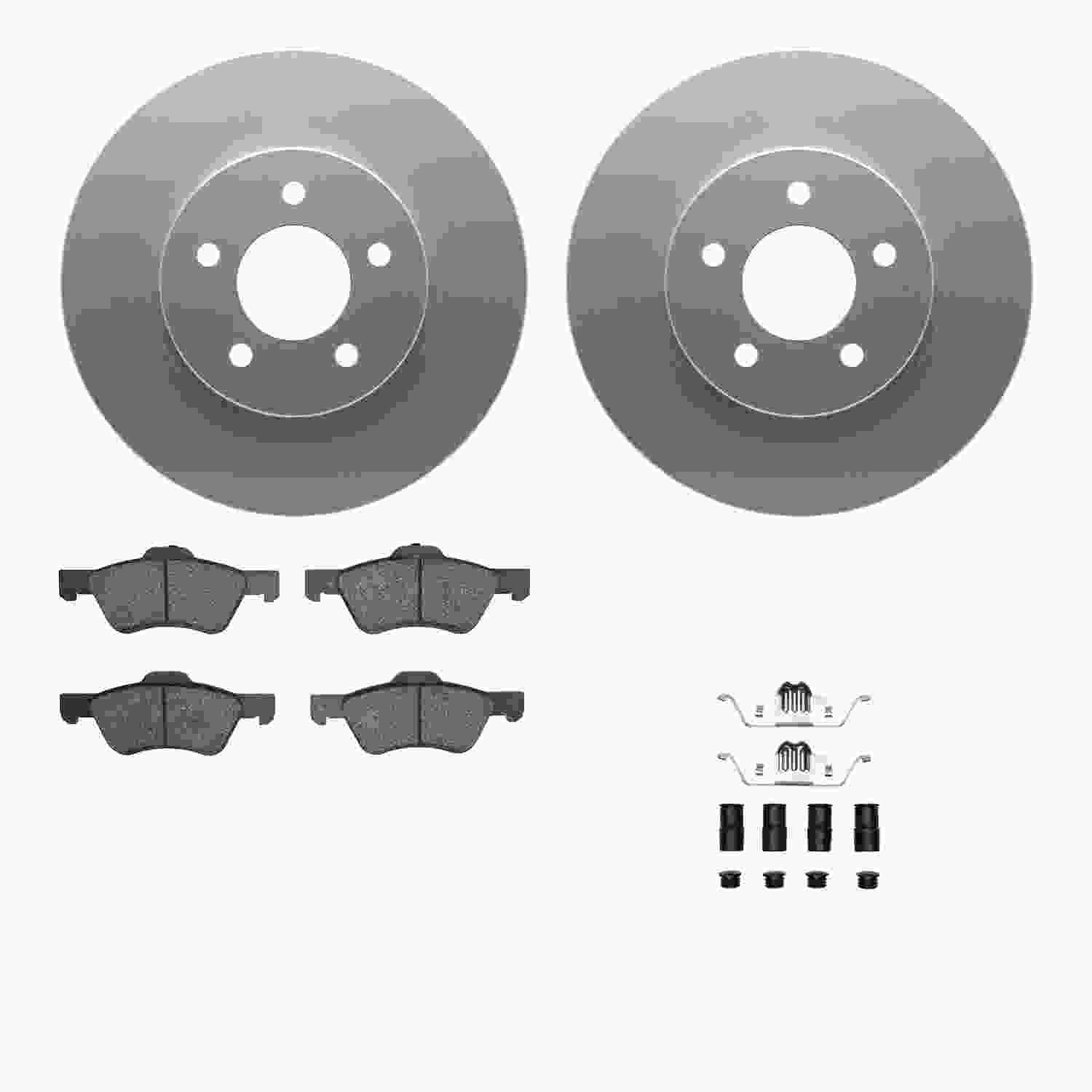 Dynamic Friction Company Disc Brake Kit 4512-99177