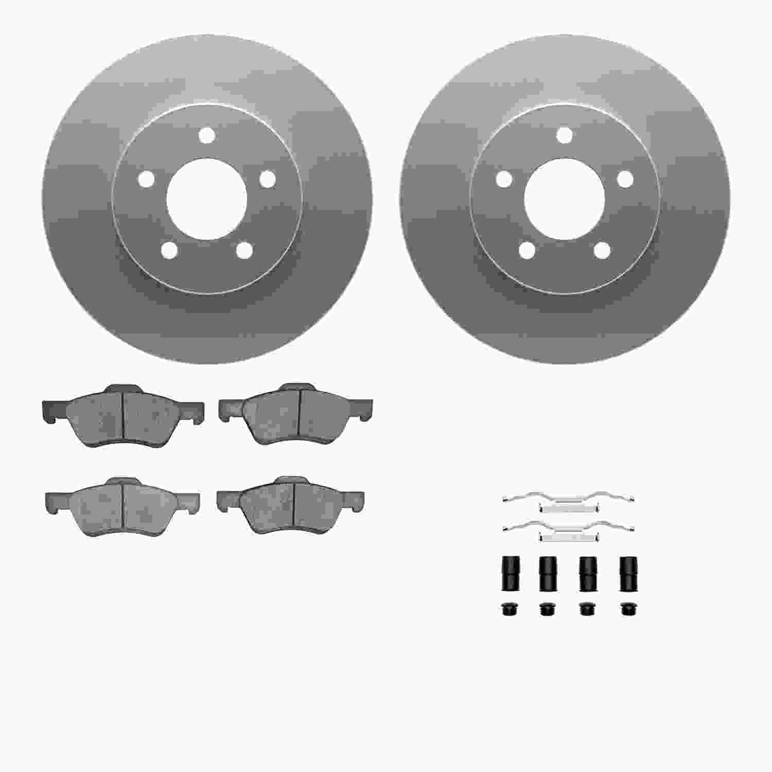 Dynamic Friction Company Disc Brake Kit 4512-99179