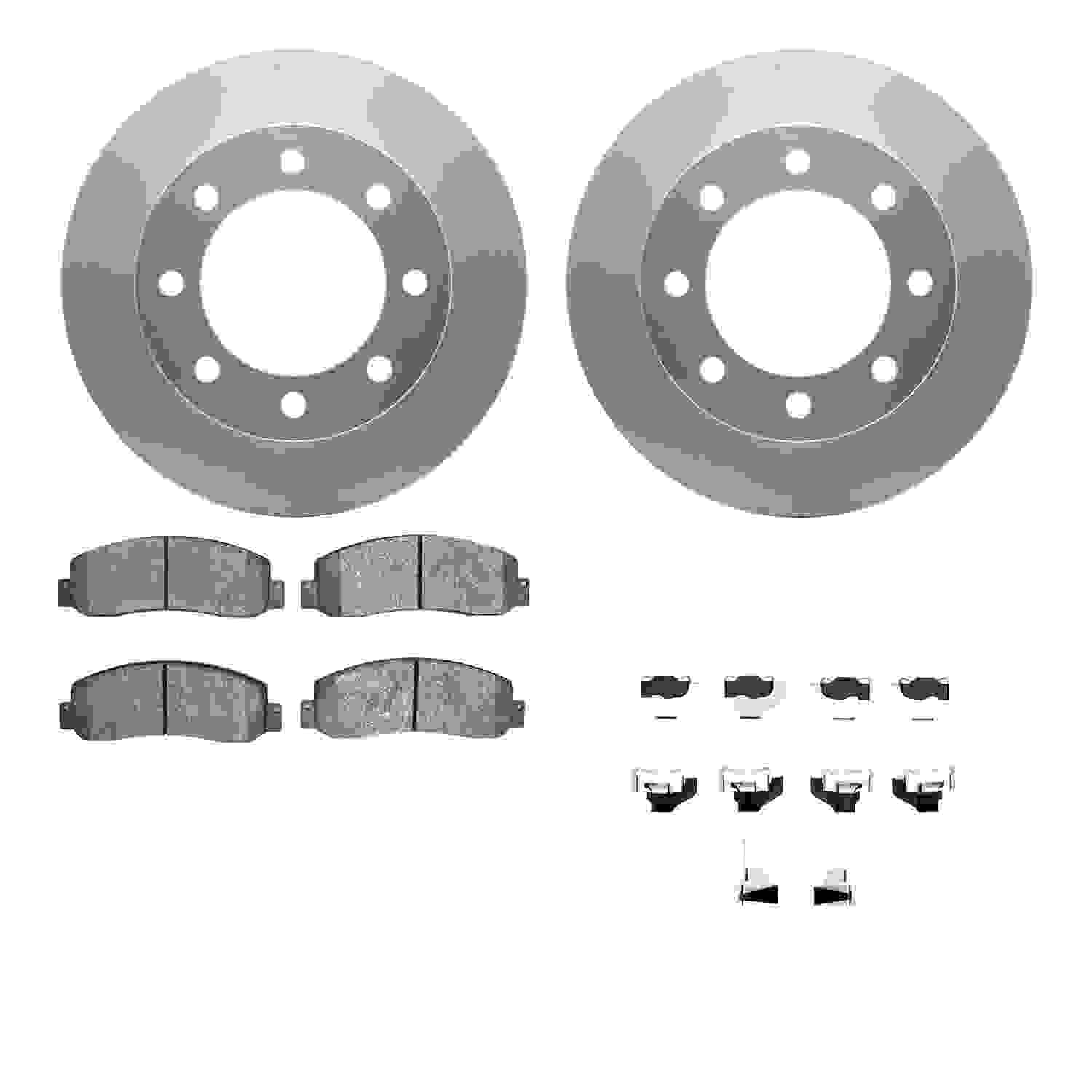 Dynamic Friction Company Disc Brake Kit 4512-99181