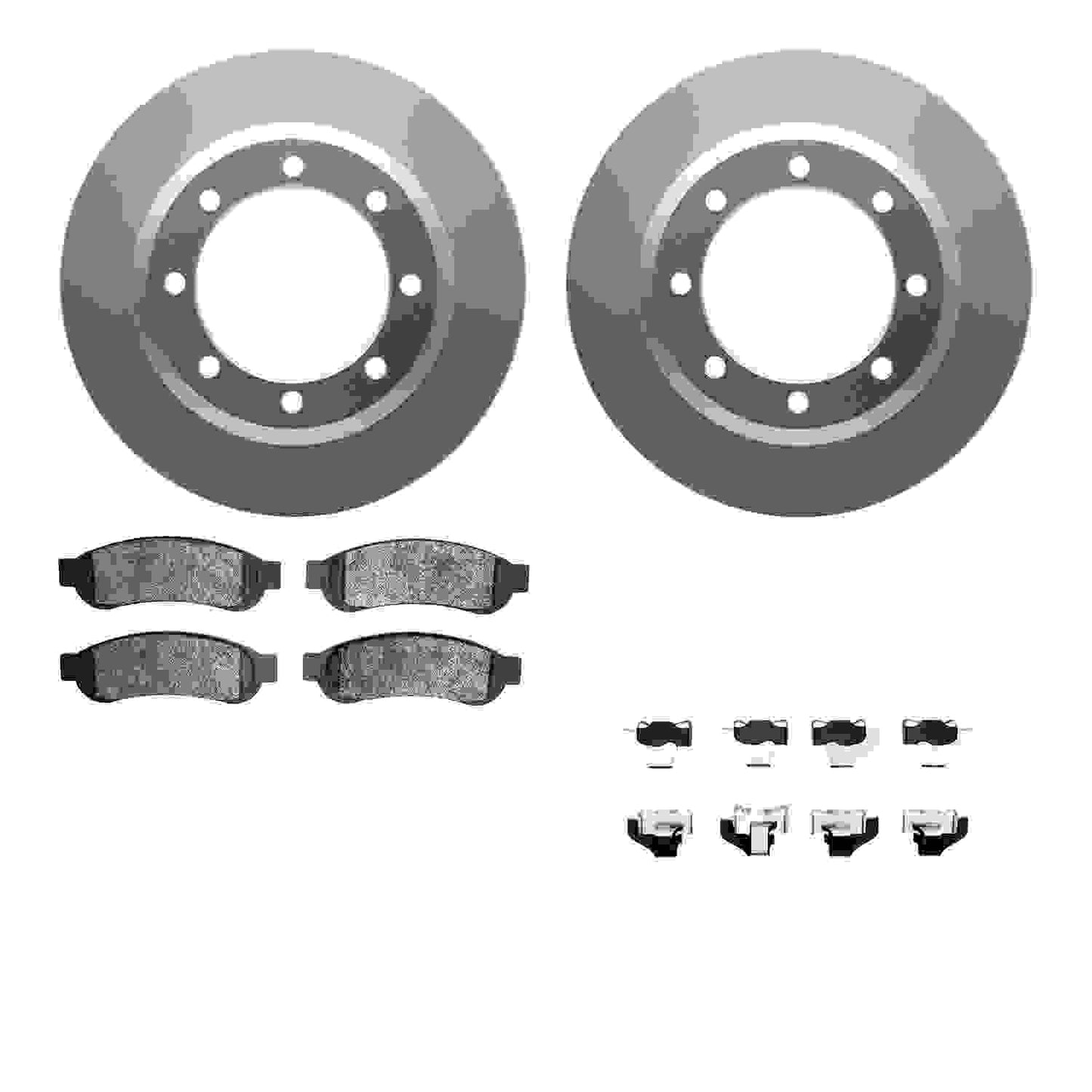 Dynamic Friction Company Disc Brake Kit 4512-99189