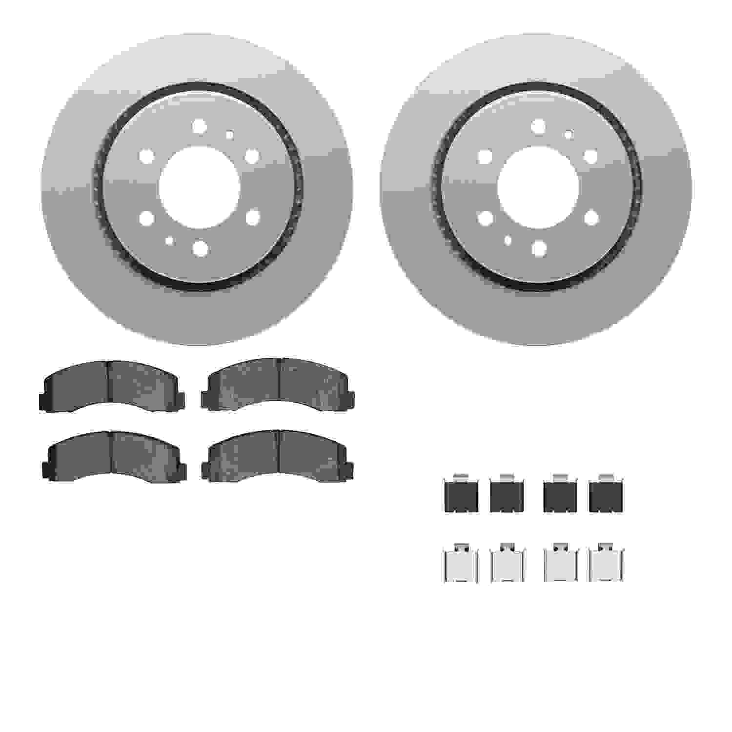 Dynamic Friction Company Disc Brake Kit 4512-99195