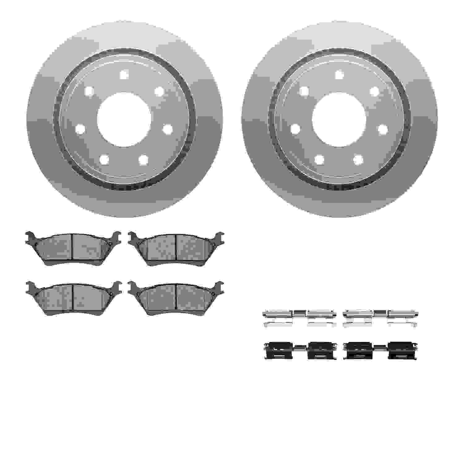 Dynamic Friction Company Disc Brake Kit 4512-99210