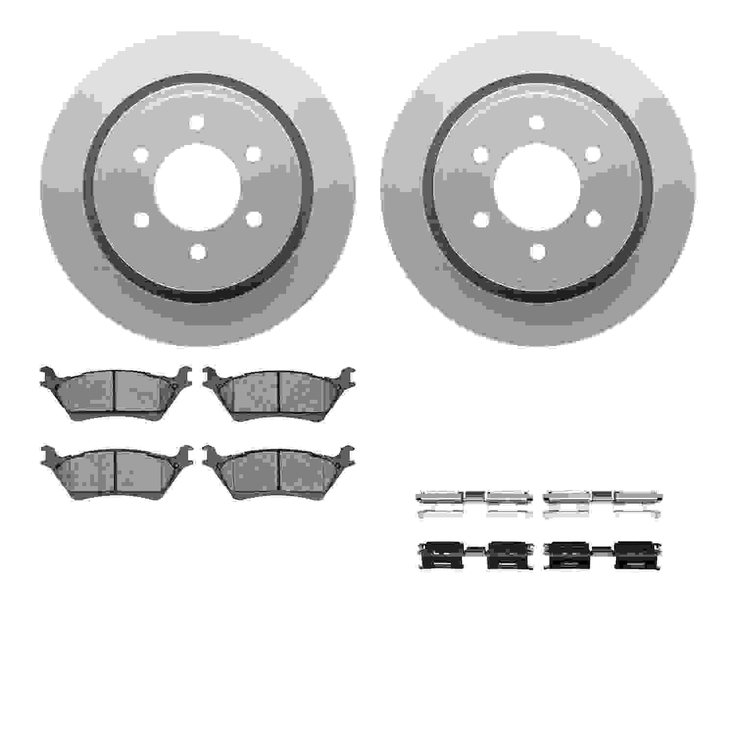 Dynamic Friction Company Disc Brake Kit 4512-99211