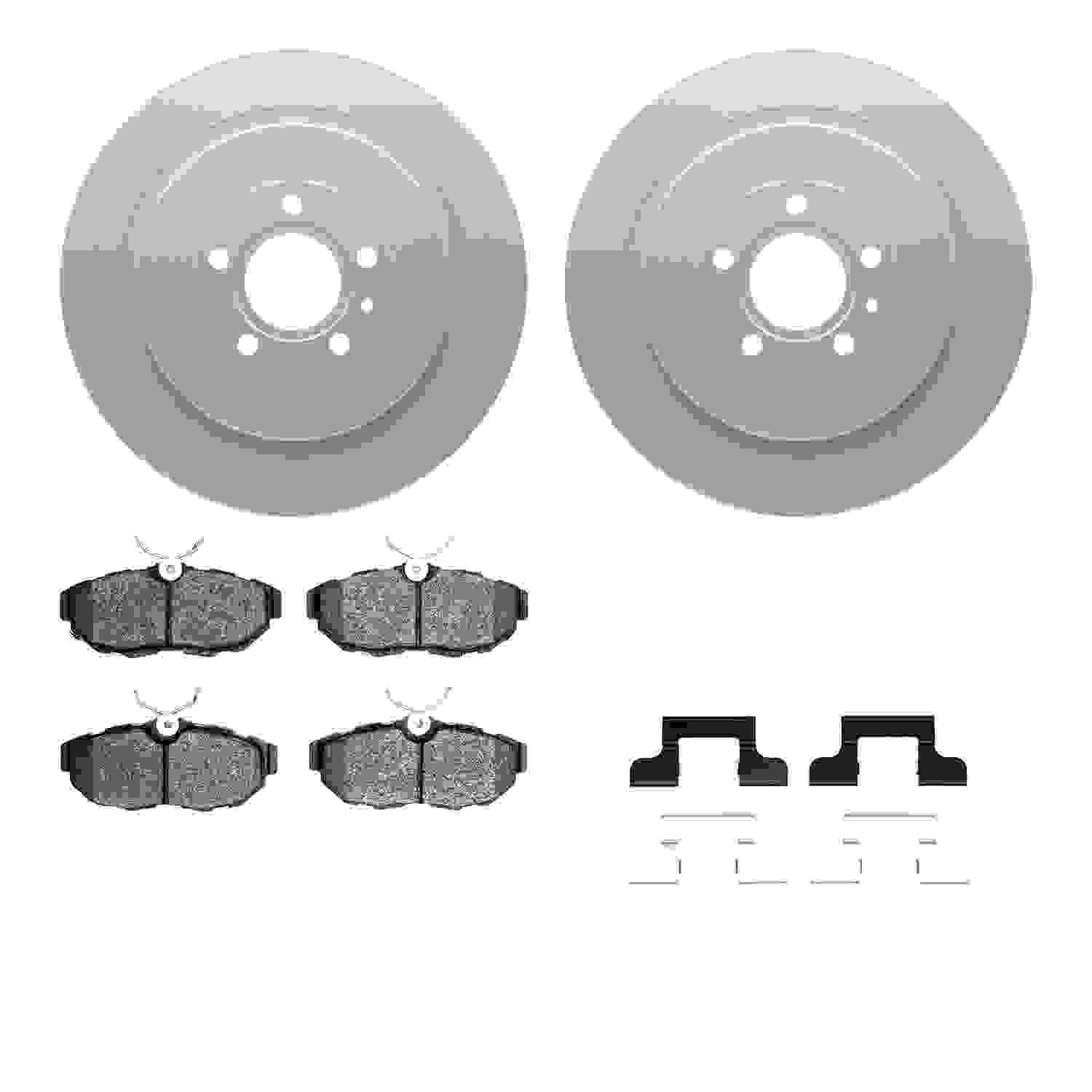 Dynamic Friction Company Disc Brake Kit 4512-99234