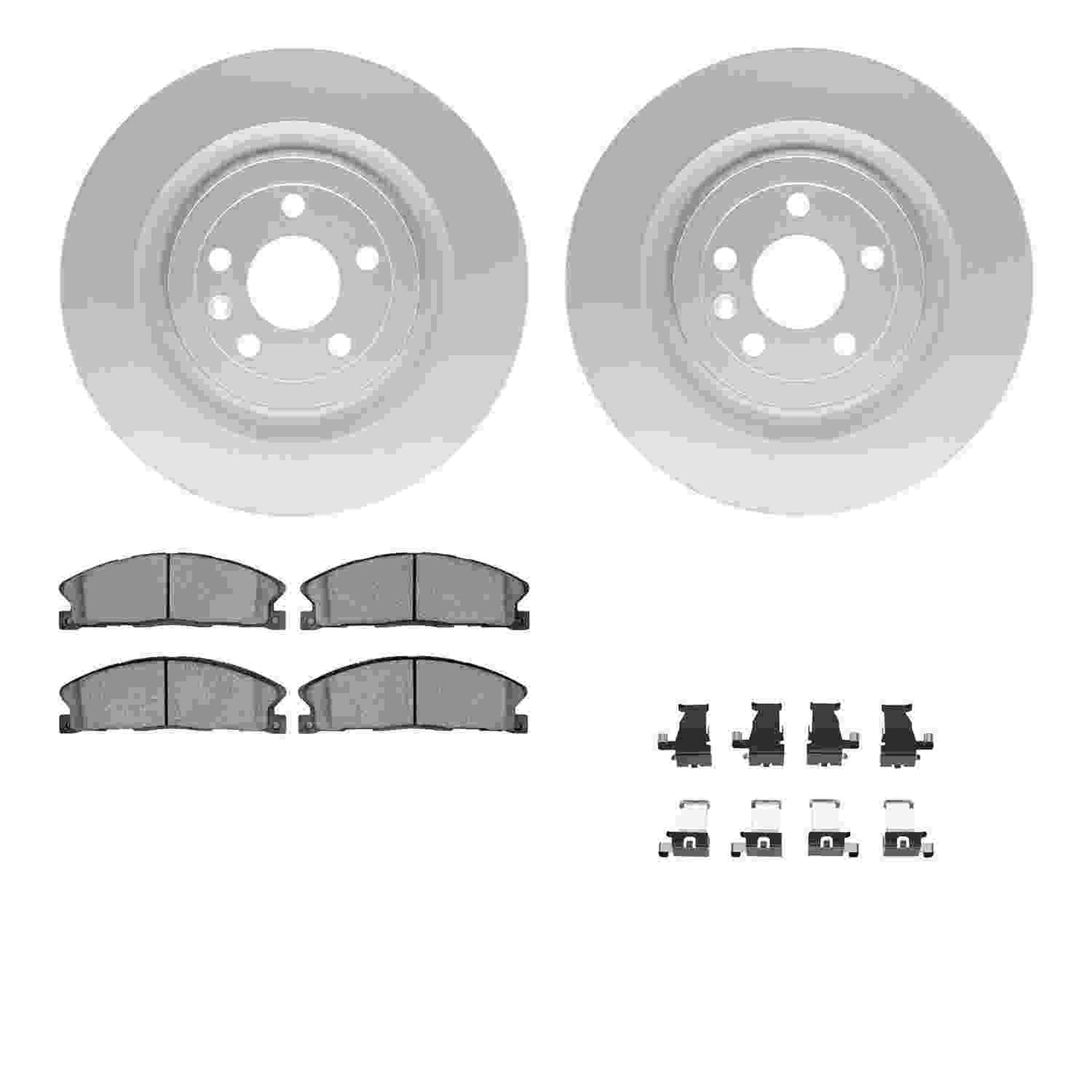 Dynamic Friction Company Disc Brake Kit 4512-99241