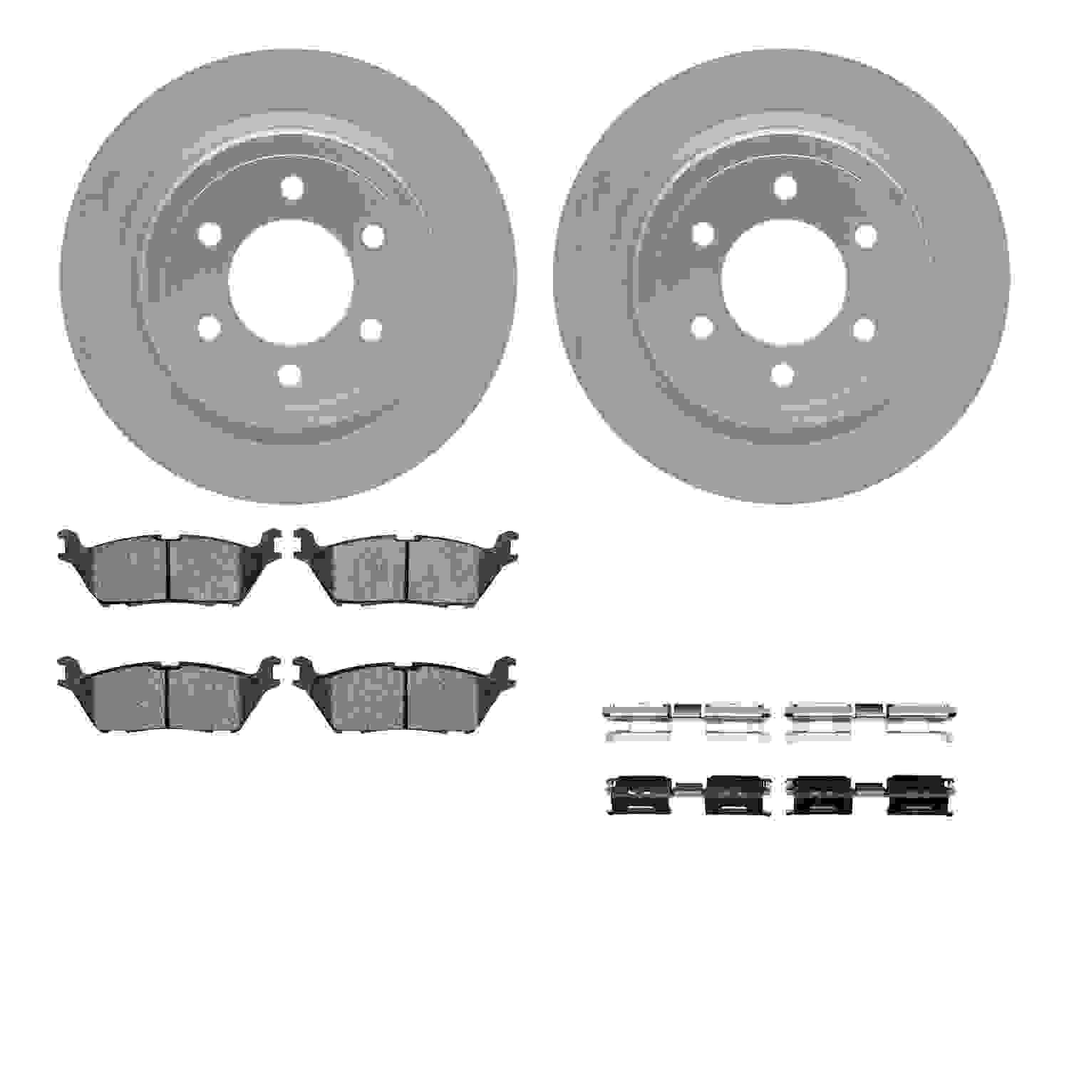 Dynamic Friction Company Disc Brake Kit 4512-99243