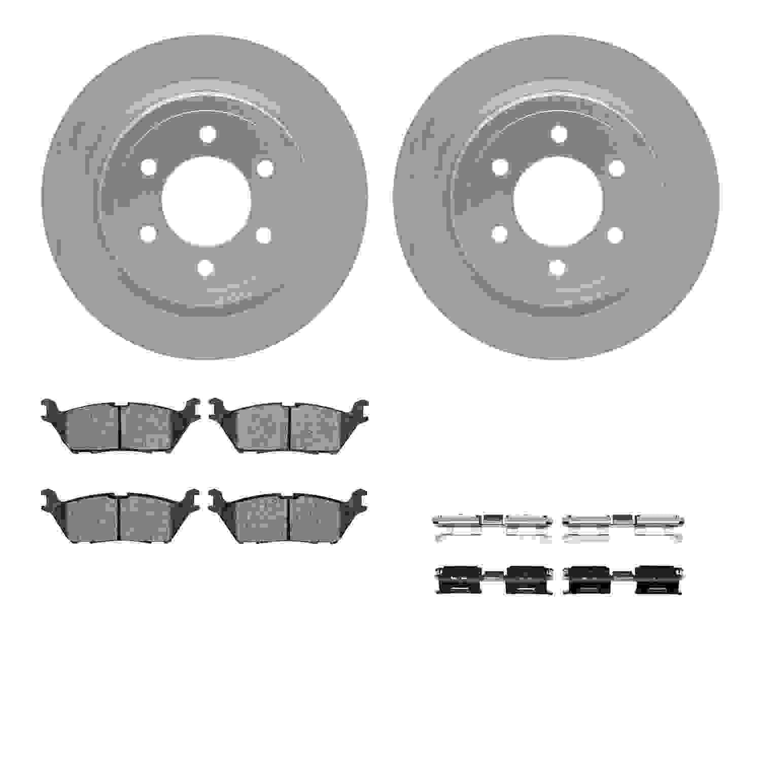 Dynamic Friction Company Disc Brake Kit 4512-99244