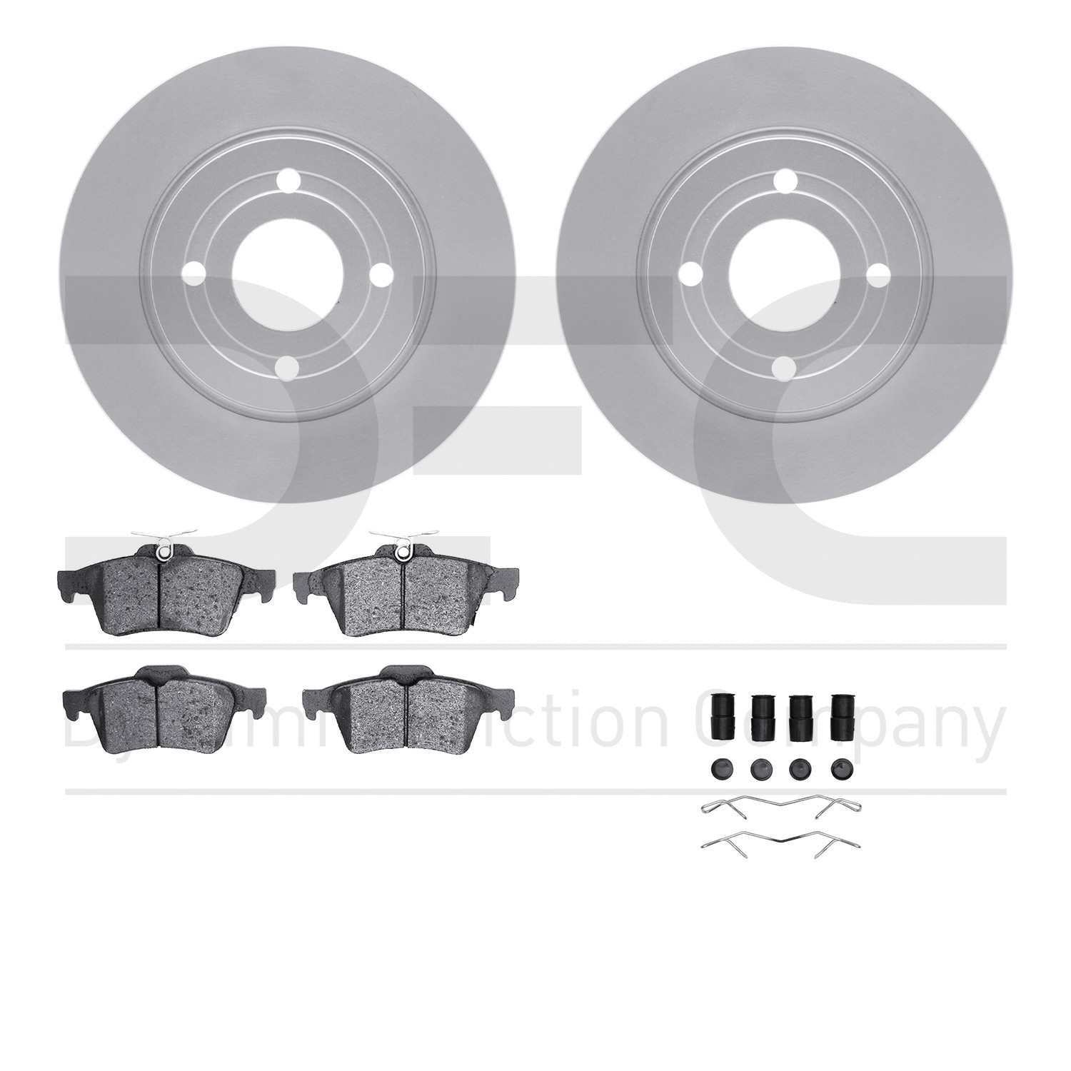 Dynamic Friction Company Disc Brake Kit 4512-99248