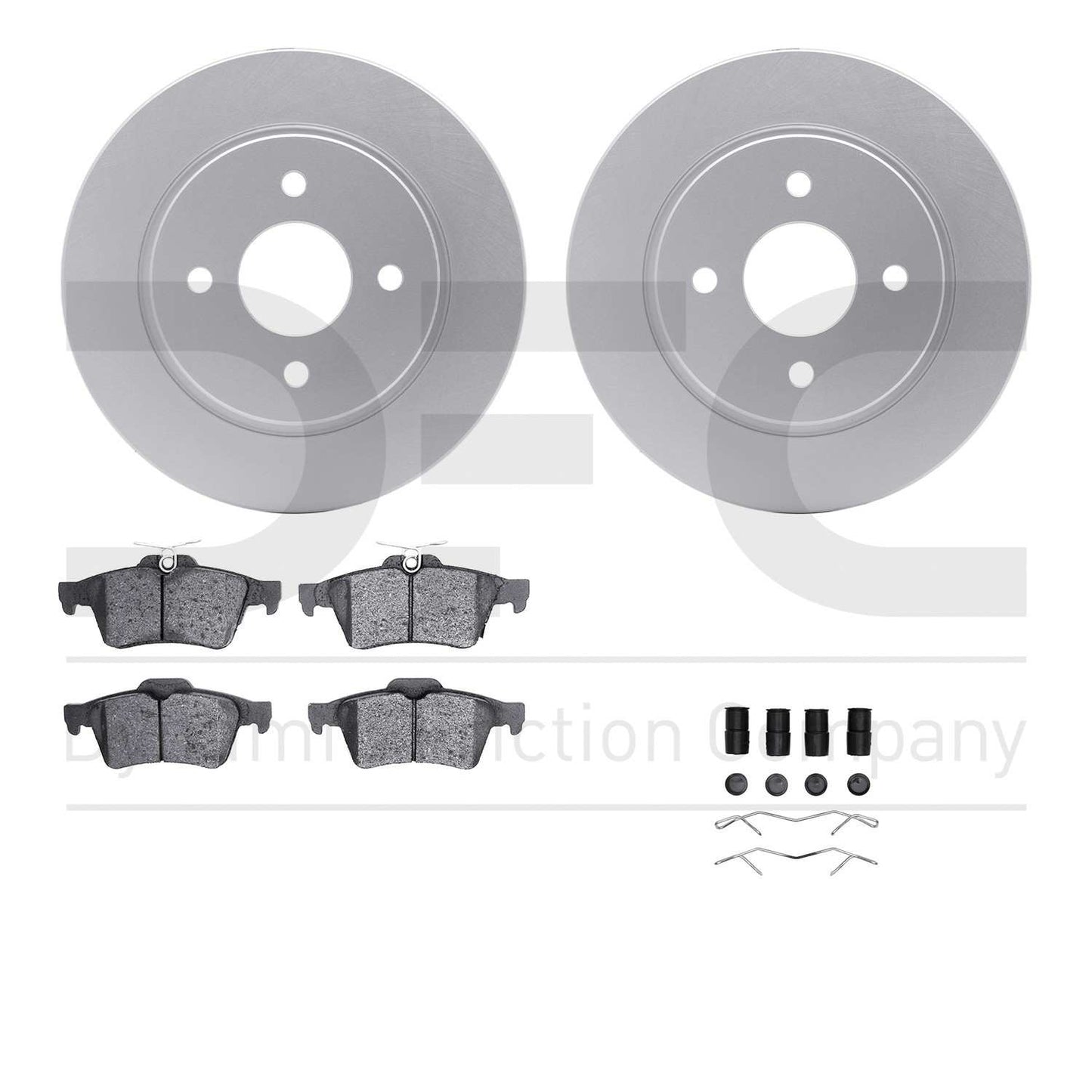 Dynamic Friction Company Disc Brake Kit 4512-99250