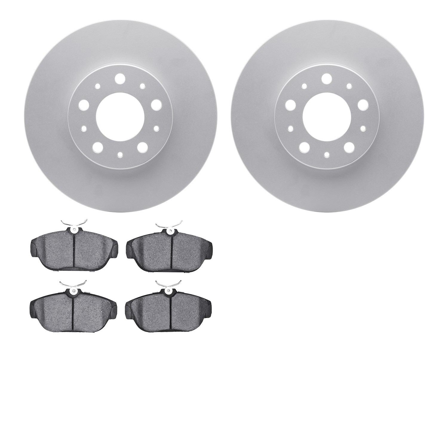 Dynamic Friction Company Disc Brake Kit 4602-27002