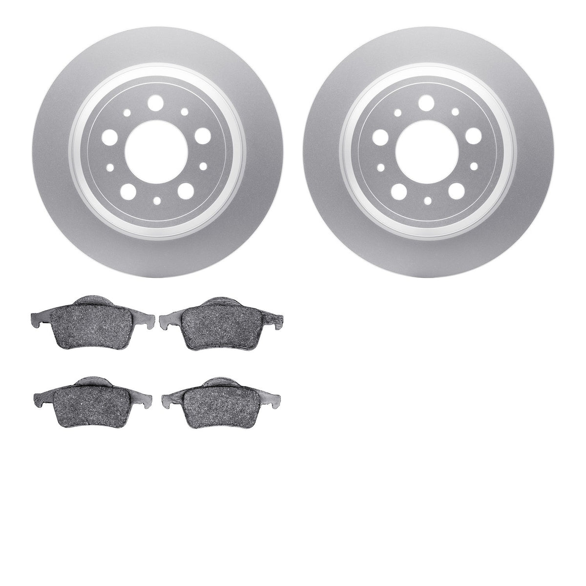 Dynamic Friction Company Disc Brake Kit 4602-27007