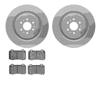 Dynamic Friction Company Disc Brake Kit 4602-46001