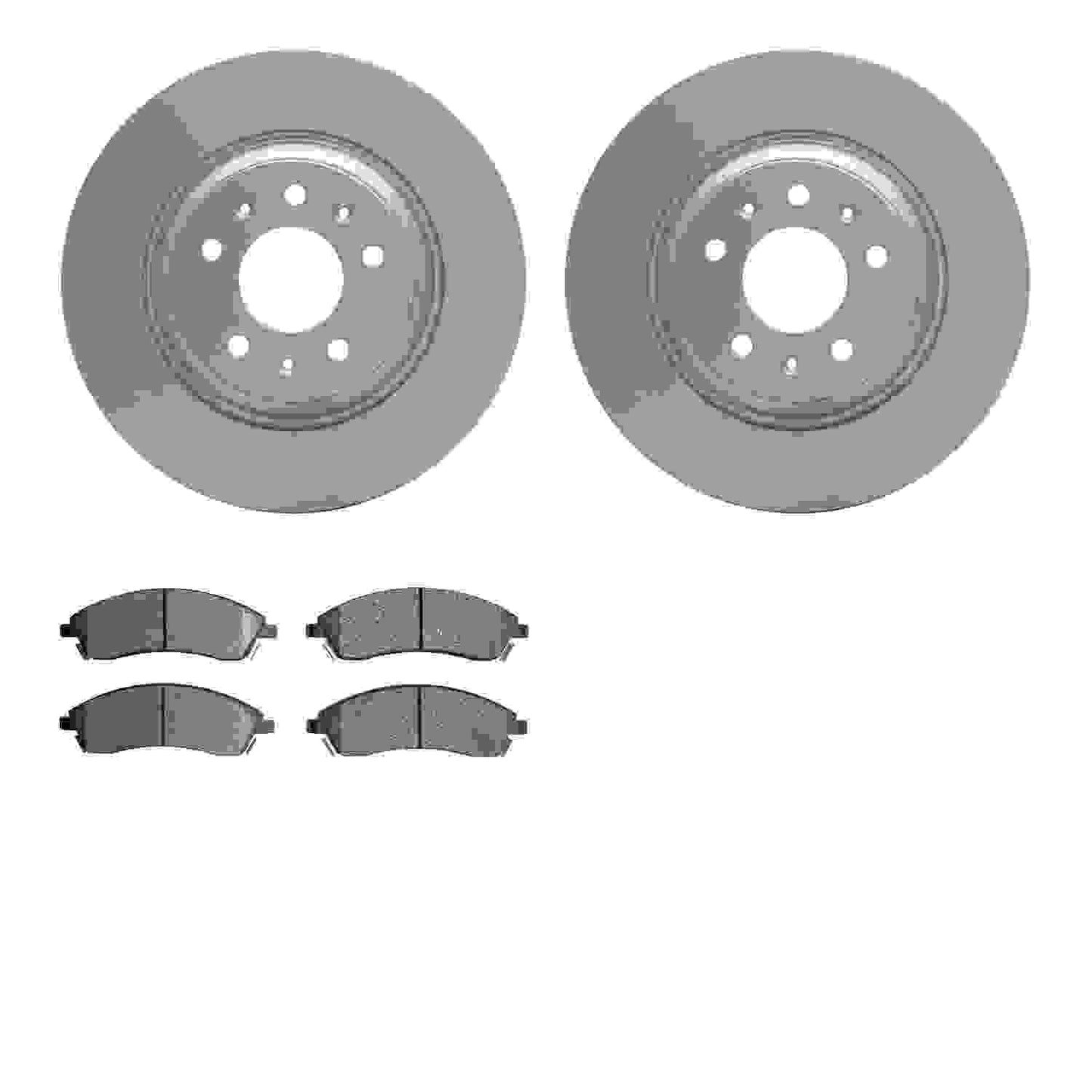 Dynamic Friction Company Disc Brake Kit 4602-46002