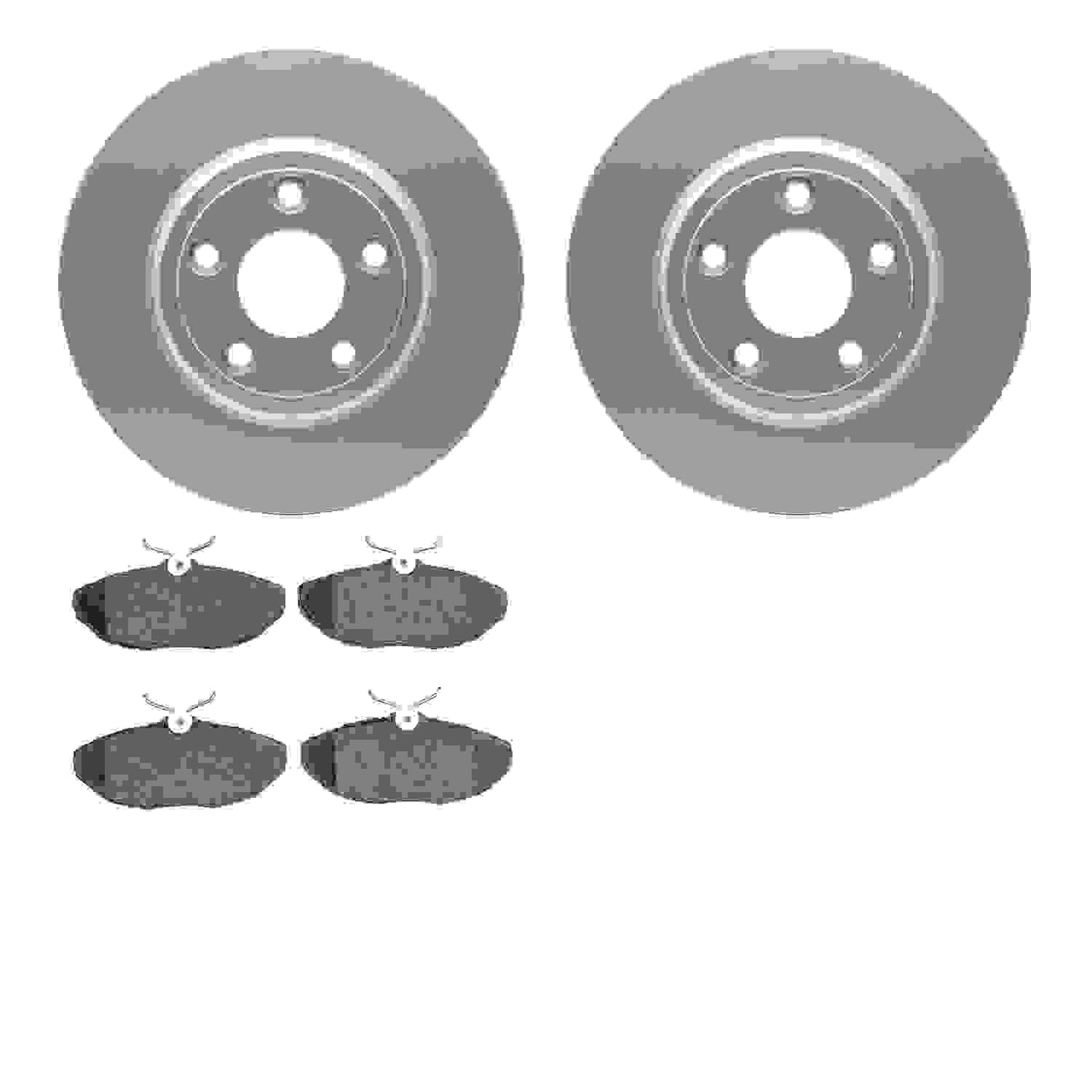 Dynamic Friction Company Disc Brake Kit 4602-54005