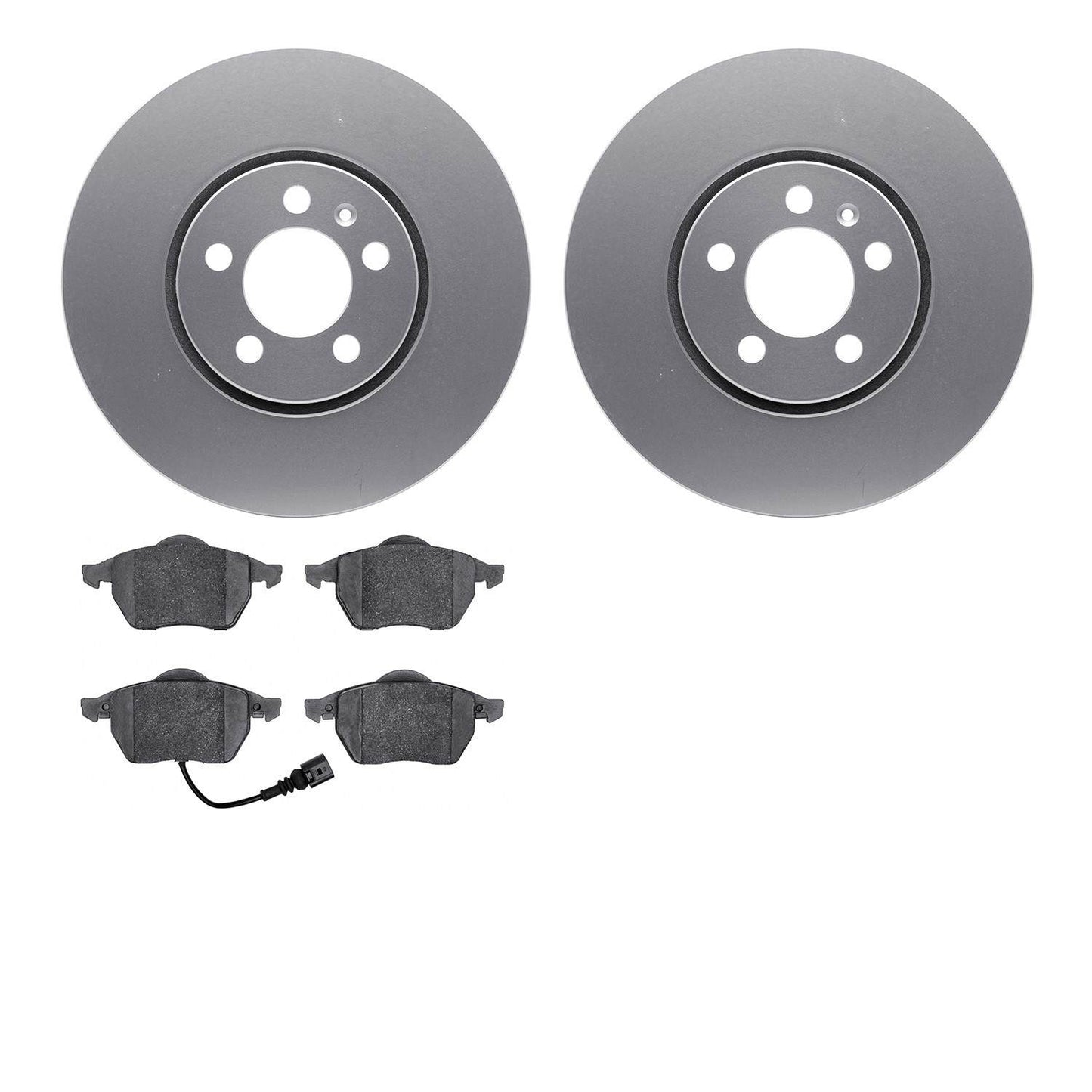 Dynamic Friction Company Disc Brake Kit 4602-74010
