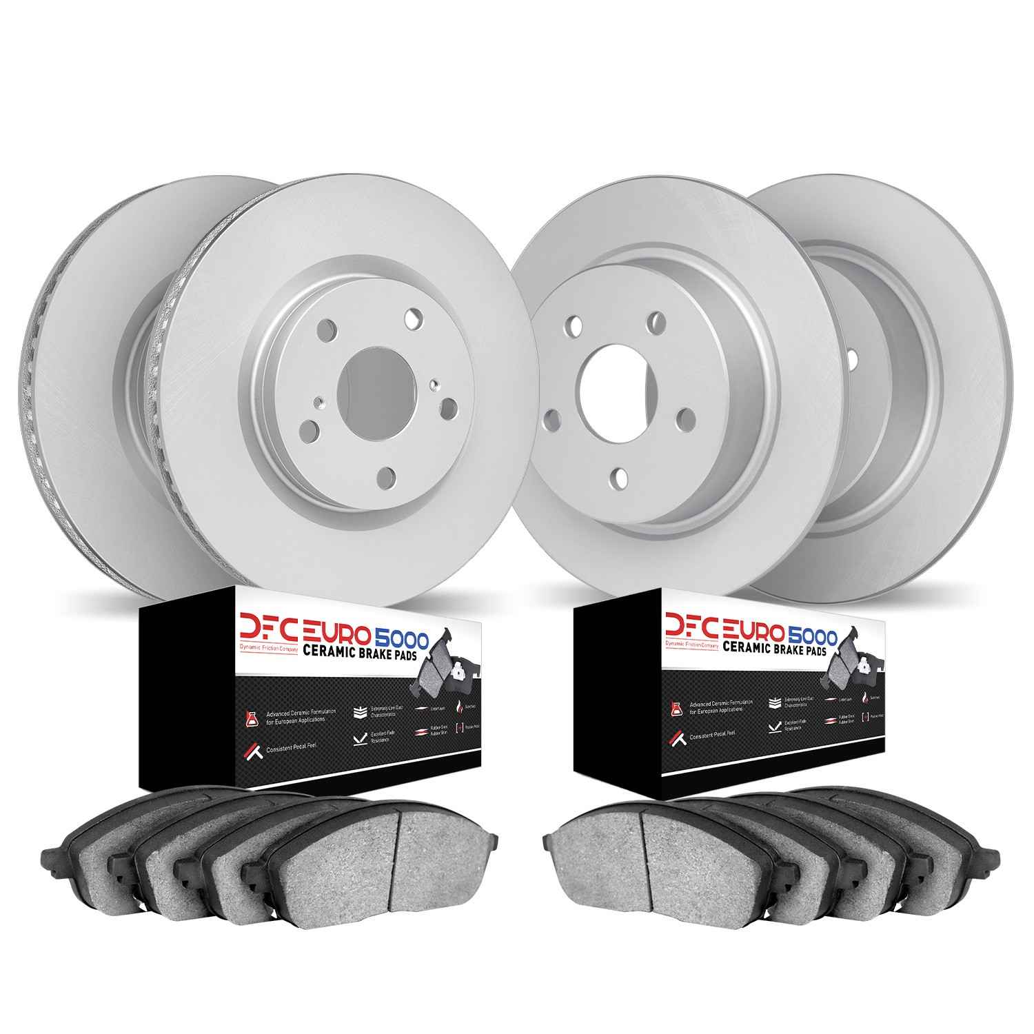 Dynamic Friction Company Disc Brake Kit 4604-10137