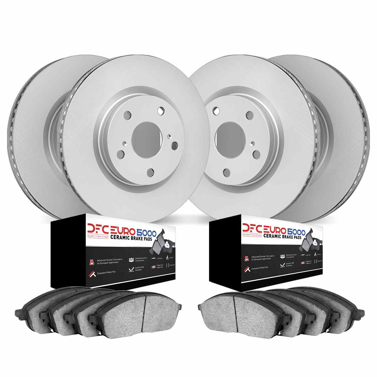 Dynamic Friction Company Disc Brake Kit 4604-10807