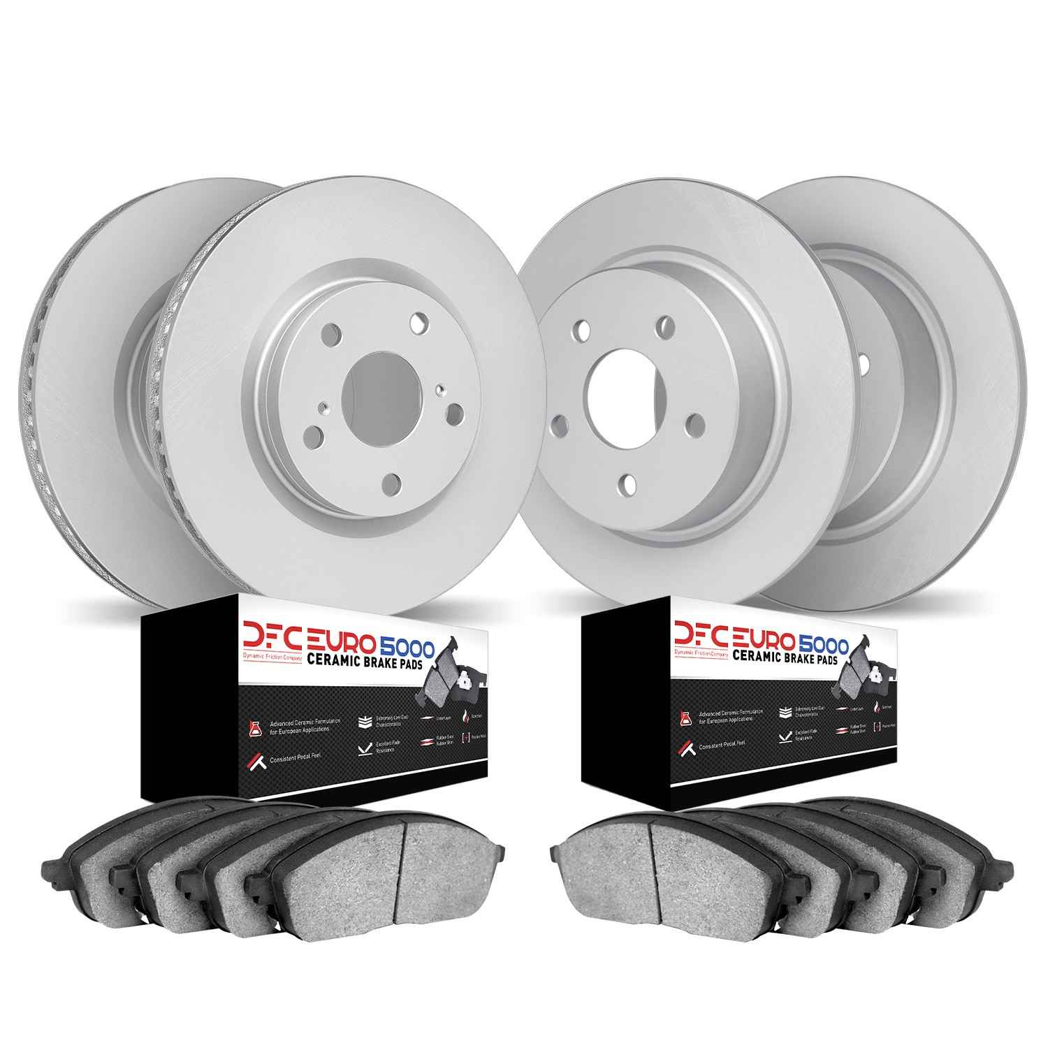 Dynamic Friction Company Disc Brake Kit 4604-12557