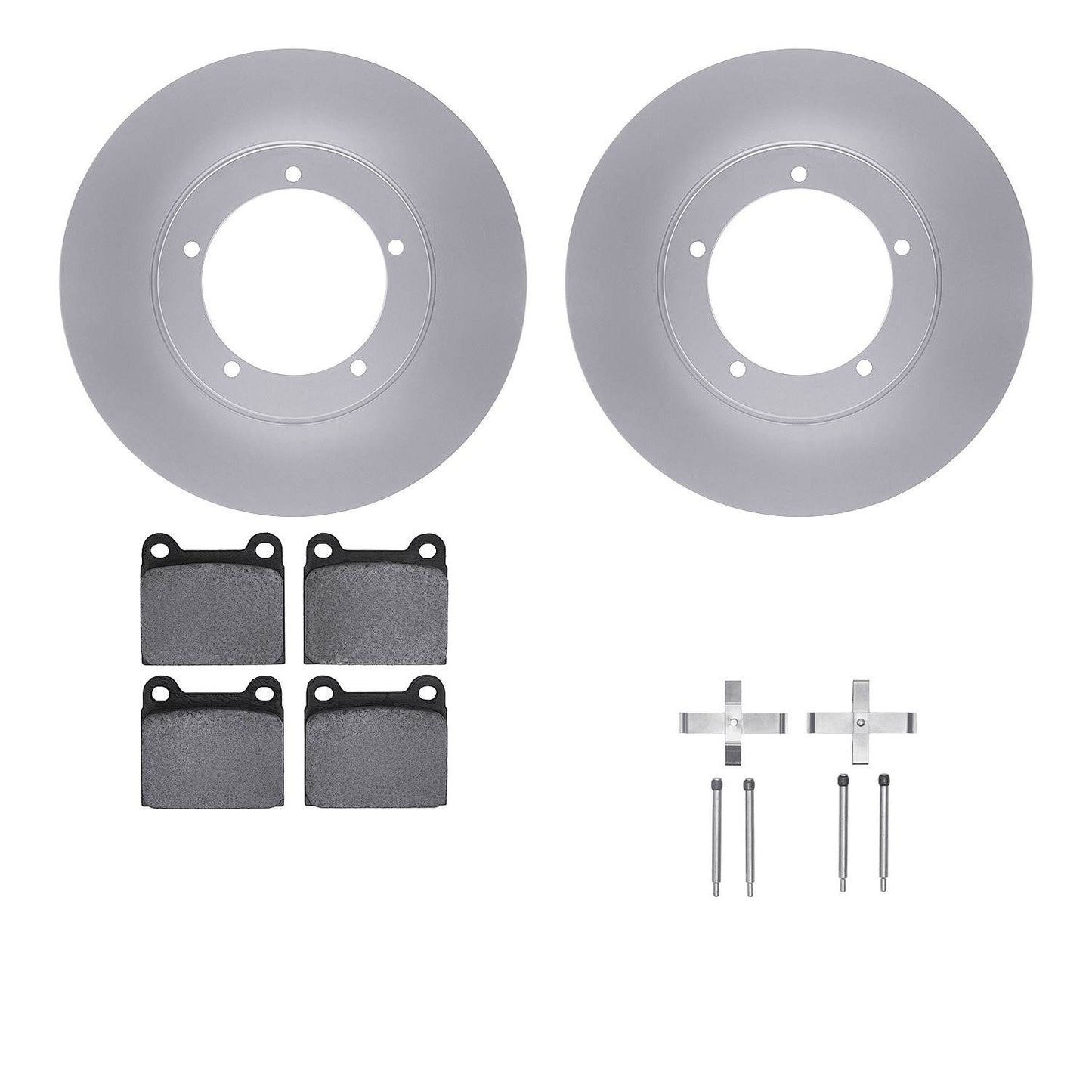 Dynamic Friction Company Disc Brake Kit 4612-02000