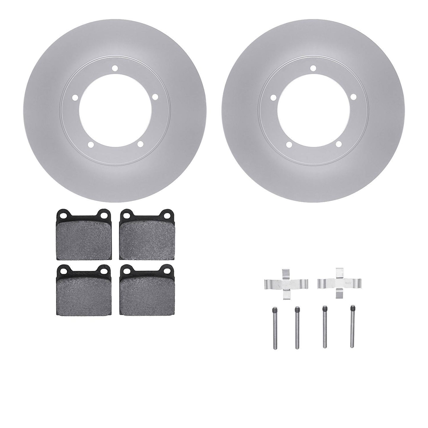Dynamic Friction Company Disc Brake Kit 4612-02001