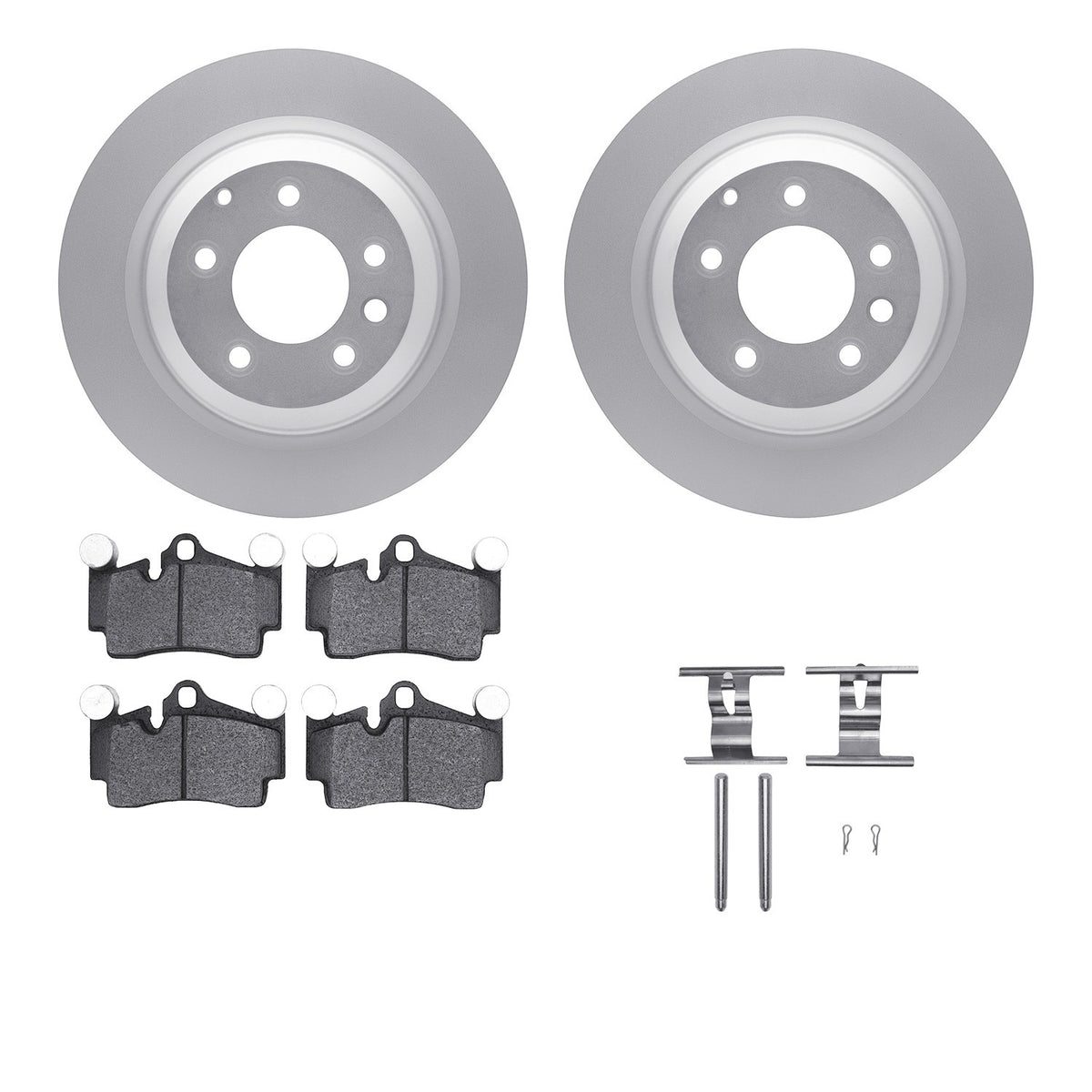 Dynamic Friction Company Disc Brake Kit 4612-02008