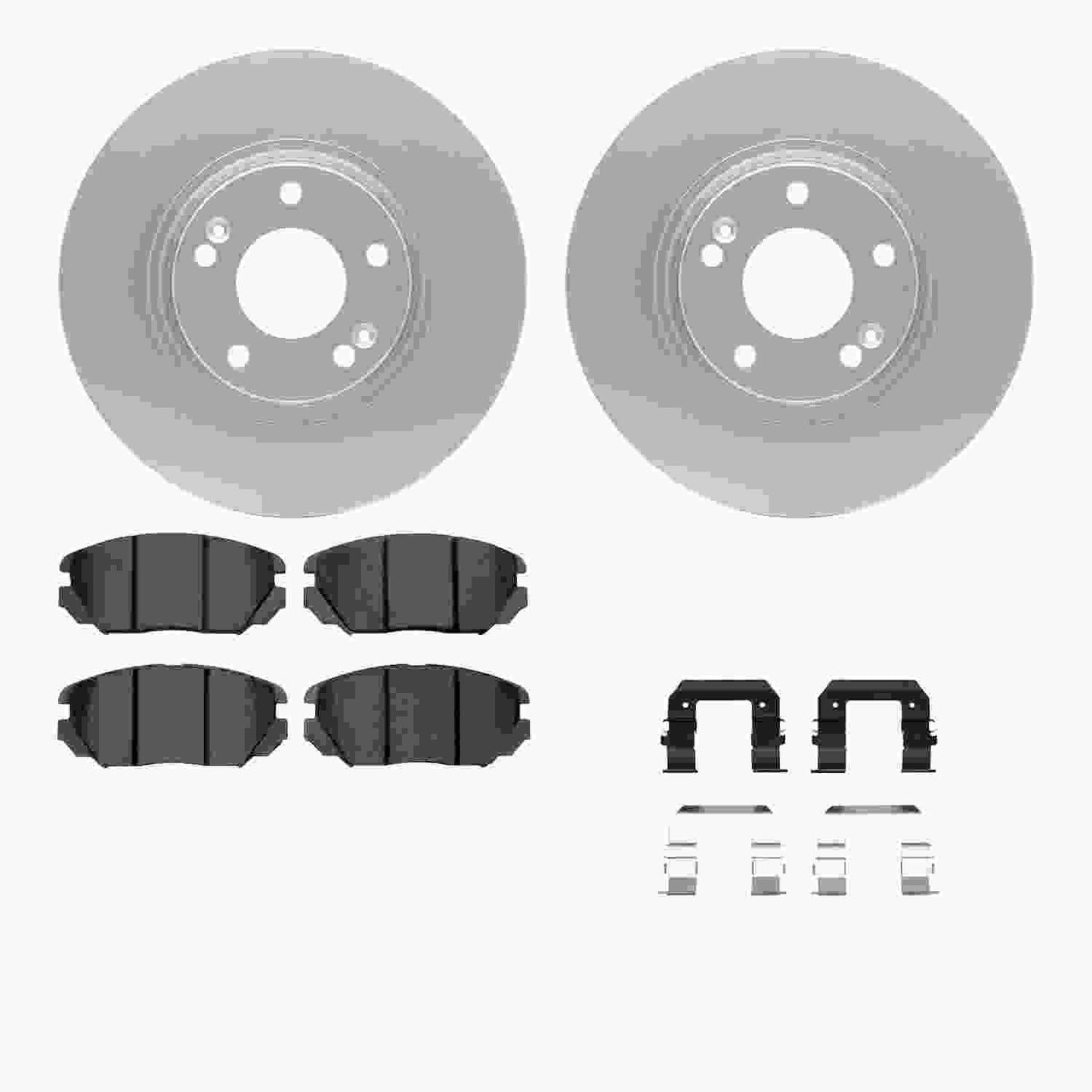 Dynamic Friction Company Disc Brake Kit 4612-03000