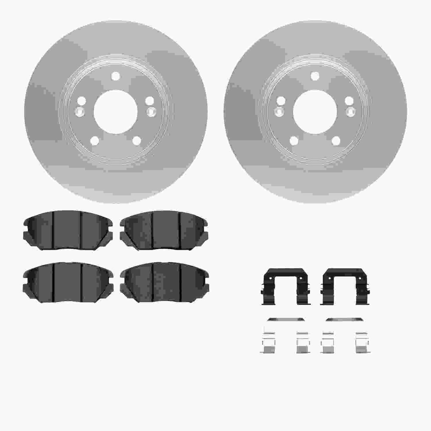 Dynamic Friction Company Disc Brake Kit 4612-03001
