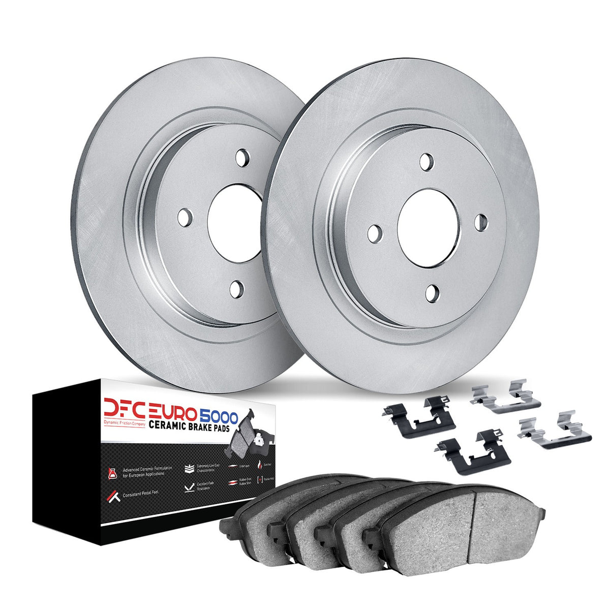 Dynamic Friction Company Disc Brake Kit 4612-07000