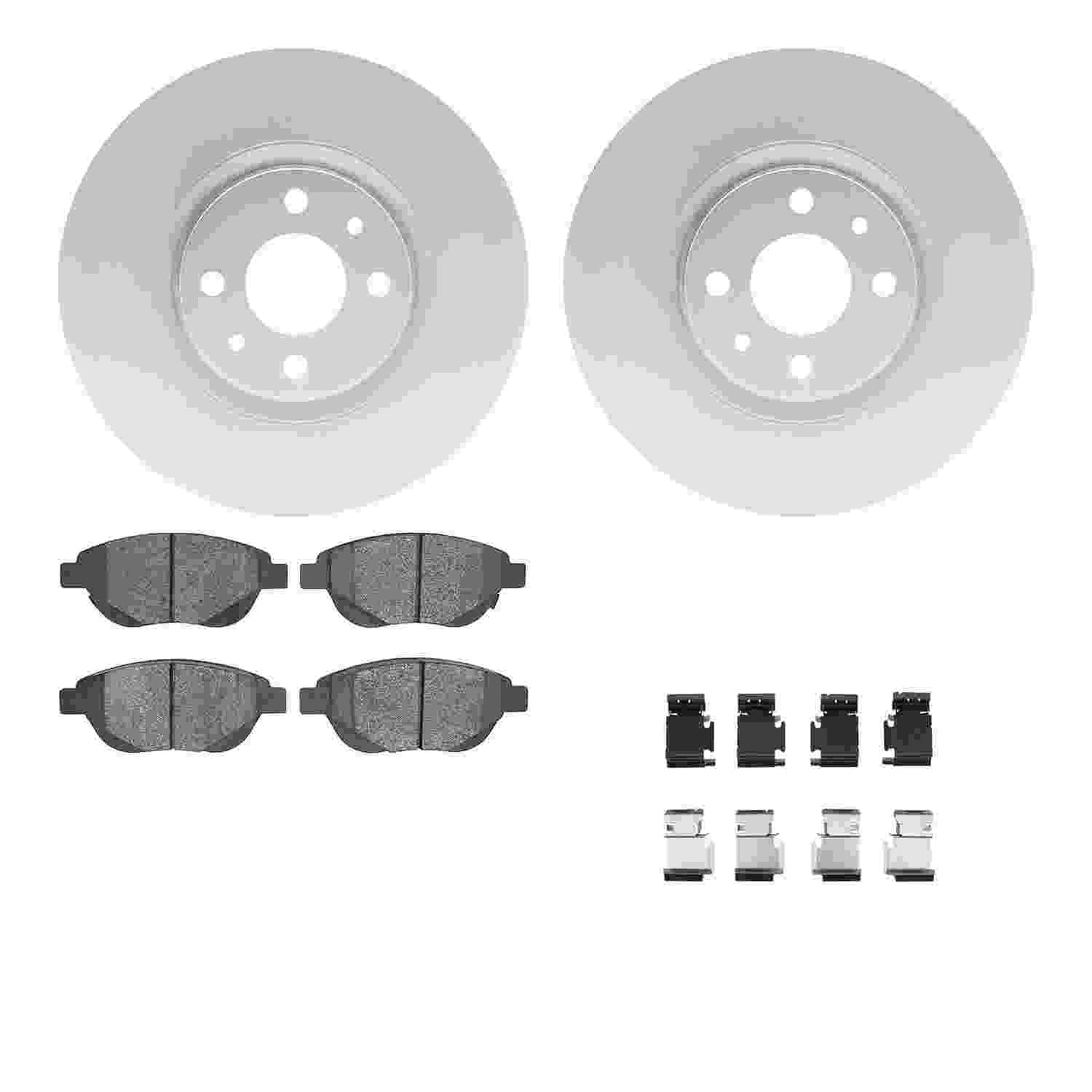 Dynamic Friction Company Disc Brake Kit 4612-07003