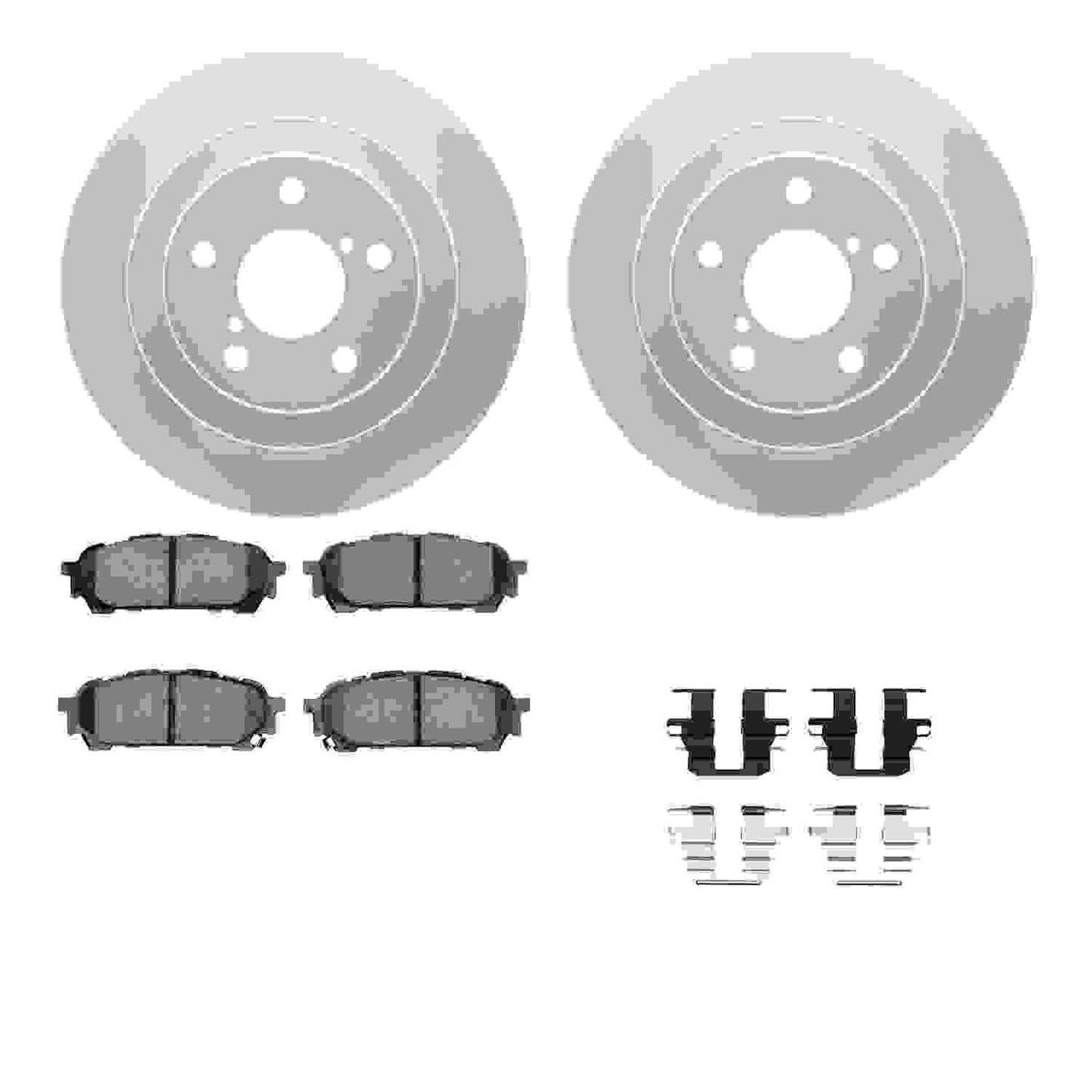 Dynamic Friction Company Disc Brake Kit 4612-13002