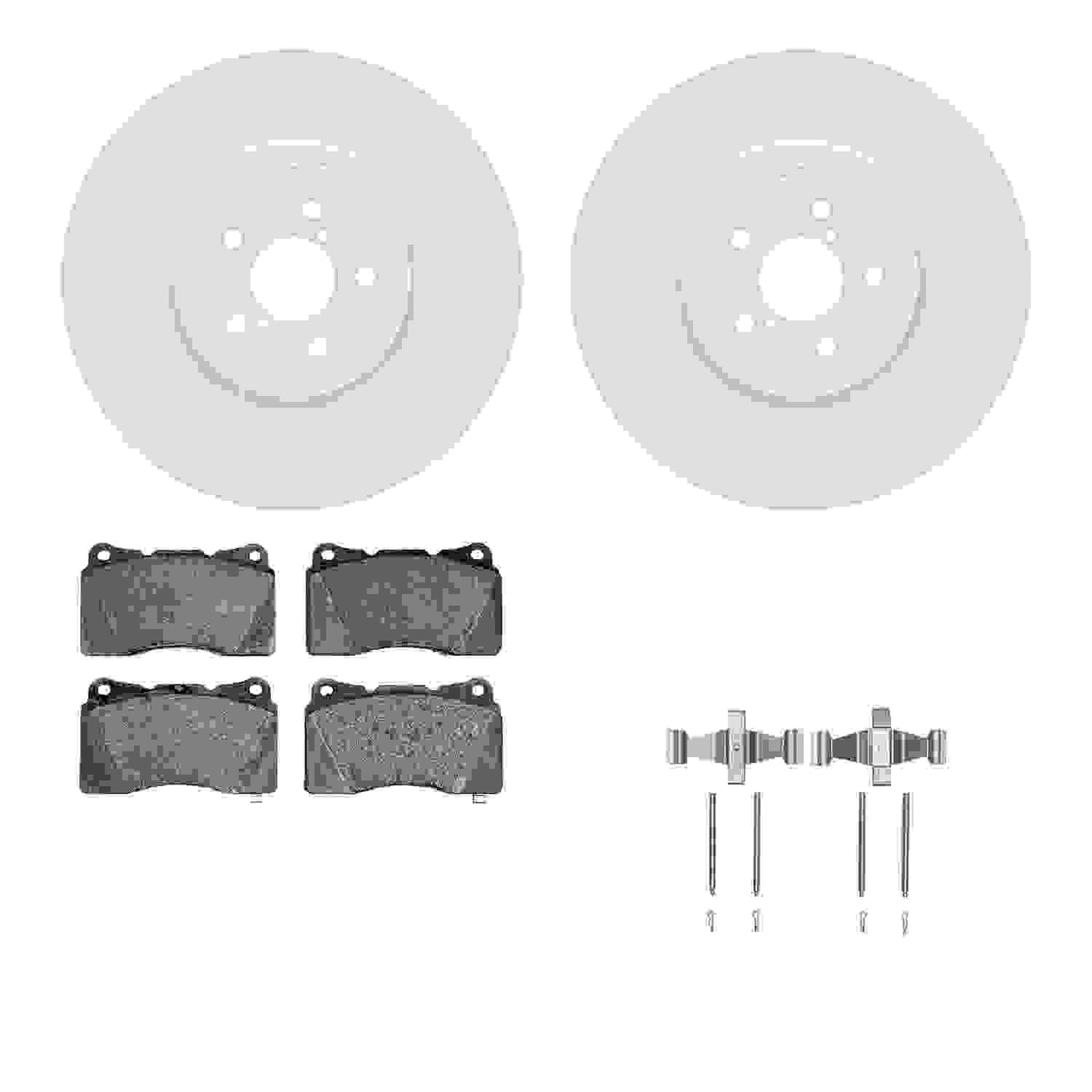 Dynamic Friction Company Disc Brake Kit 4612-13008