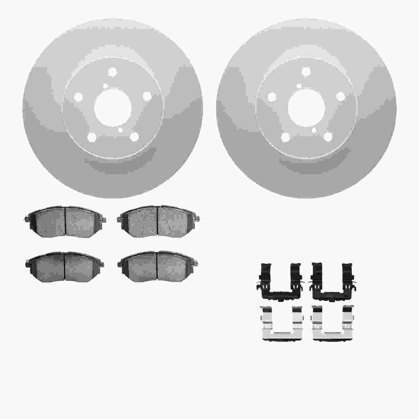 Dynamic Friction Company Disc Brake Kit 4612-13020