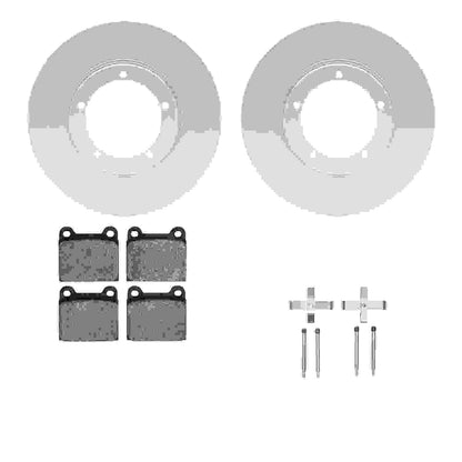 Dynamic Friction Company Disc Brake Kit 4612-13140