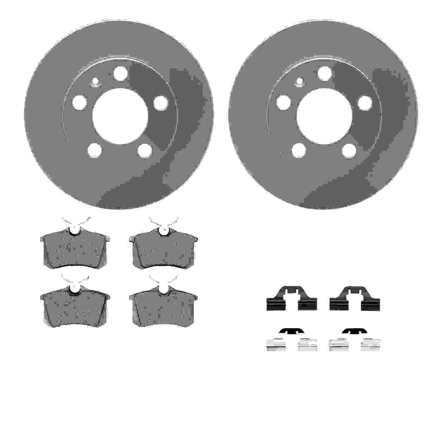 Dynamic Friction Company Disc Brake Kit 4612-13416