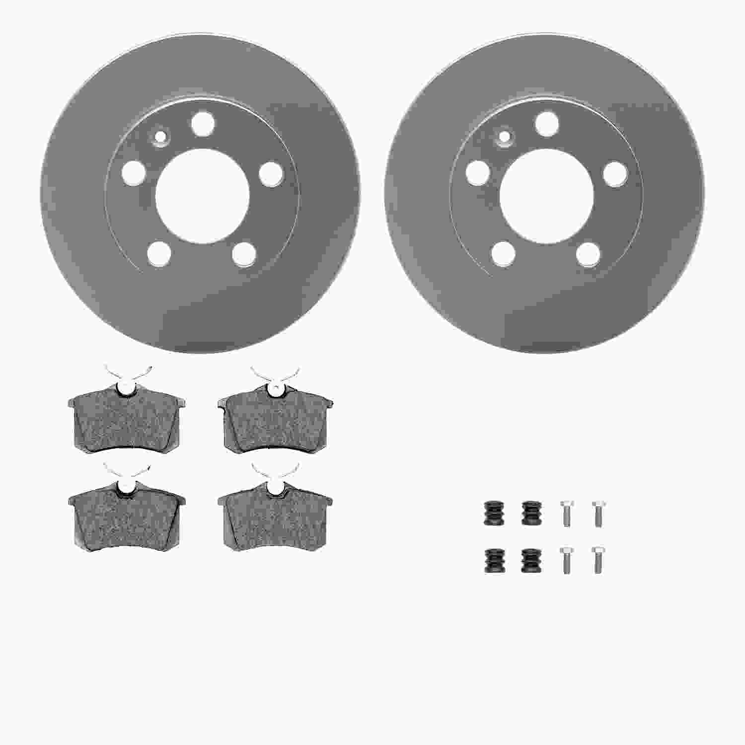 Dynamic Friction Company Disc Brake Kit 4612-13460