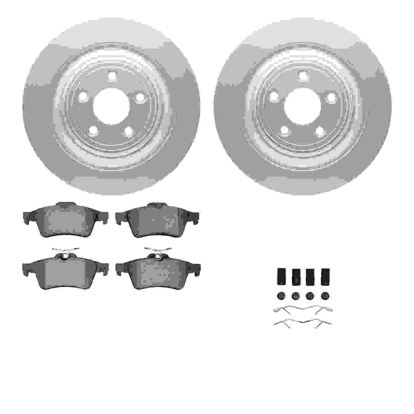 Dynamic Friction Company Disc Brake Kit 4612-20007