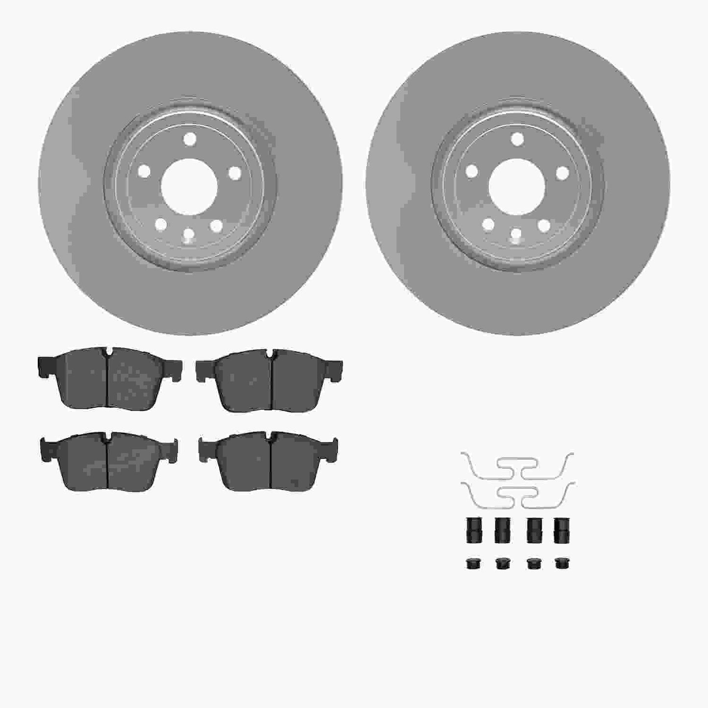 Dynamic Friction Company Disc Brake Kit 4612-20019