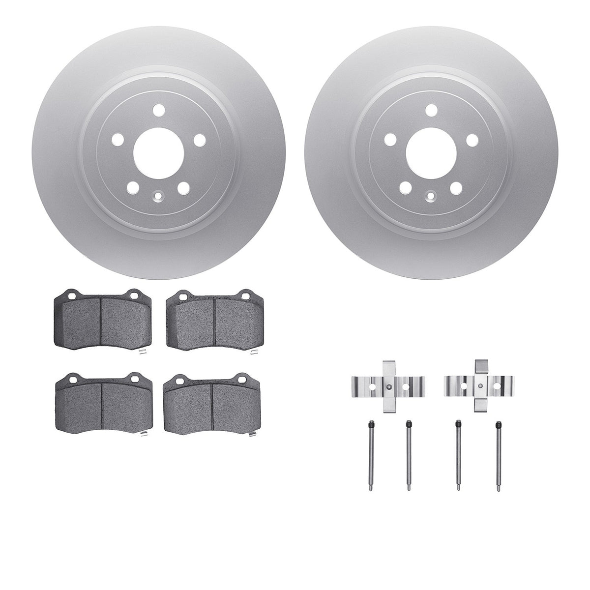 Dynamic Friction Company Disc Brake Kit 4612-26000